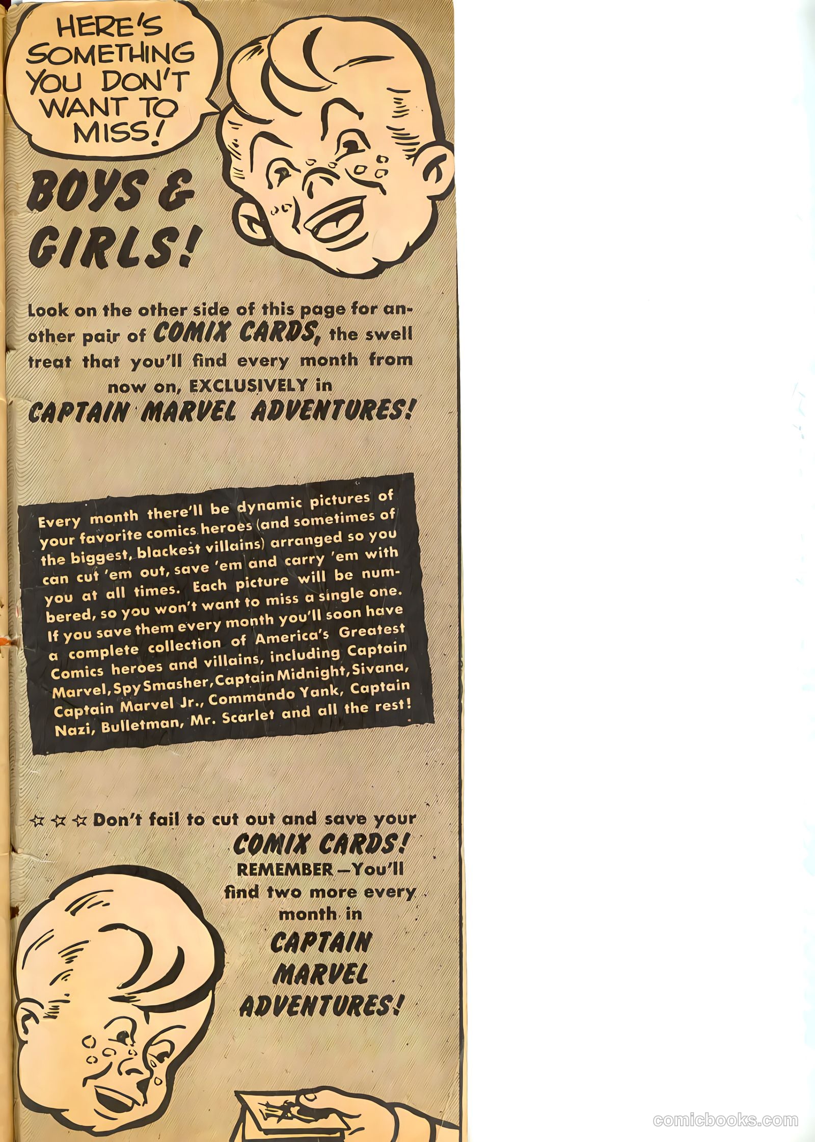 Captain Marvel Adventures #16 — page 68 of 70