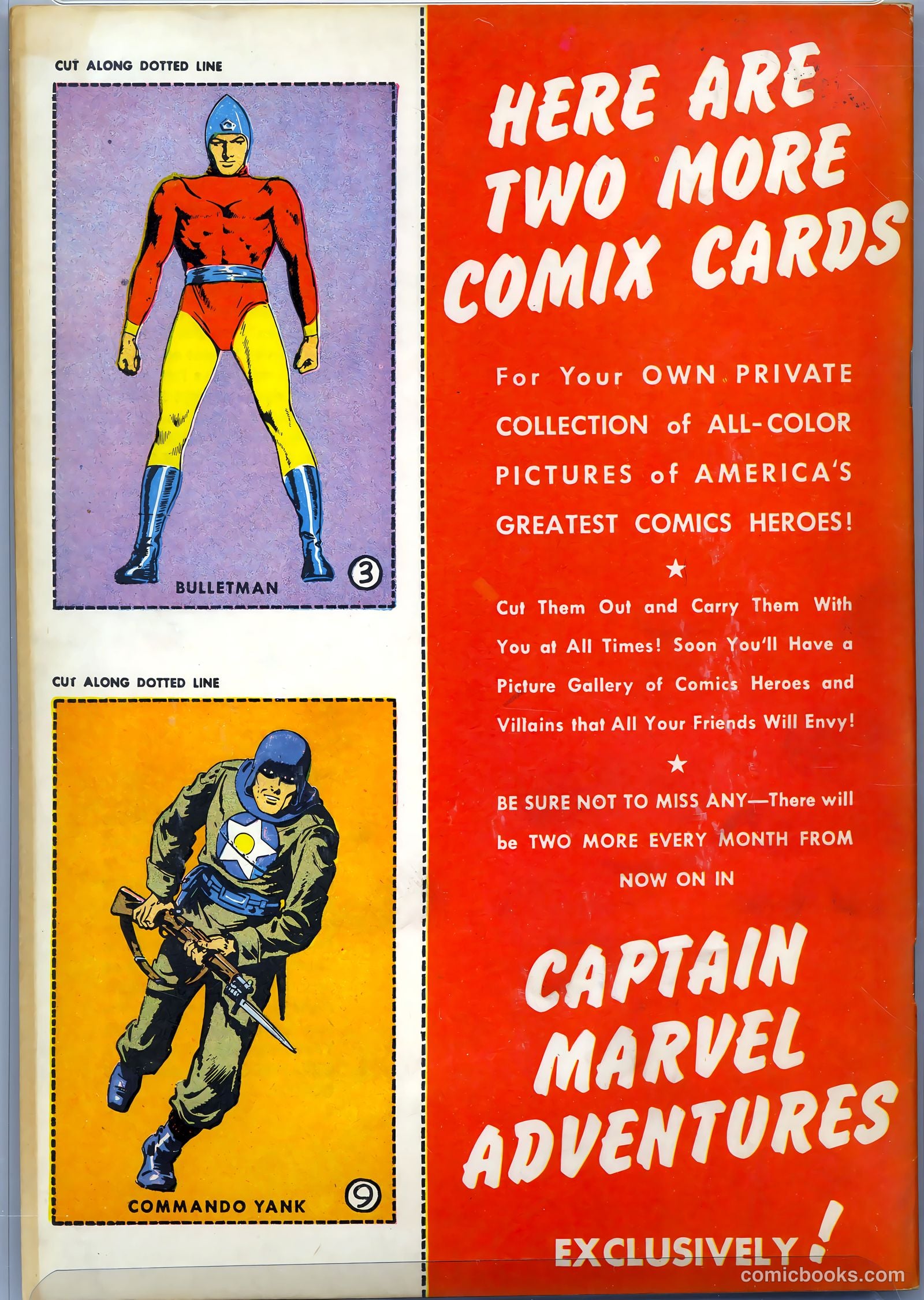 Captain Marvel Adventures #16 — page 69 of 70