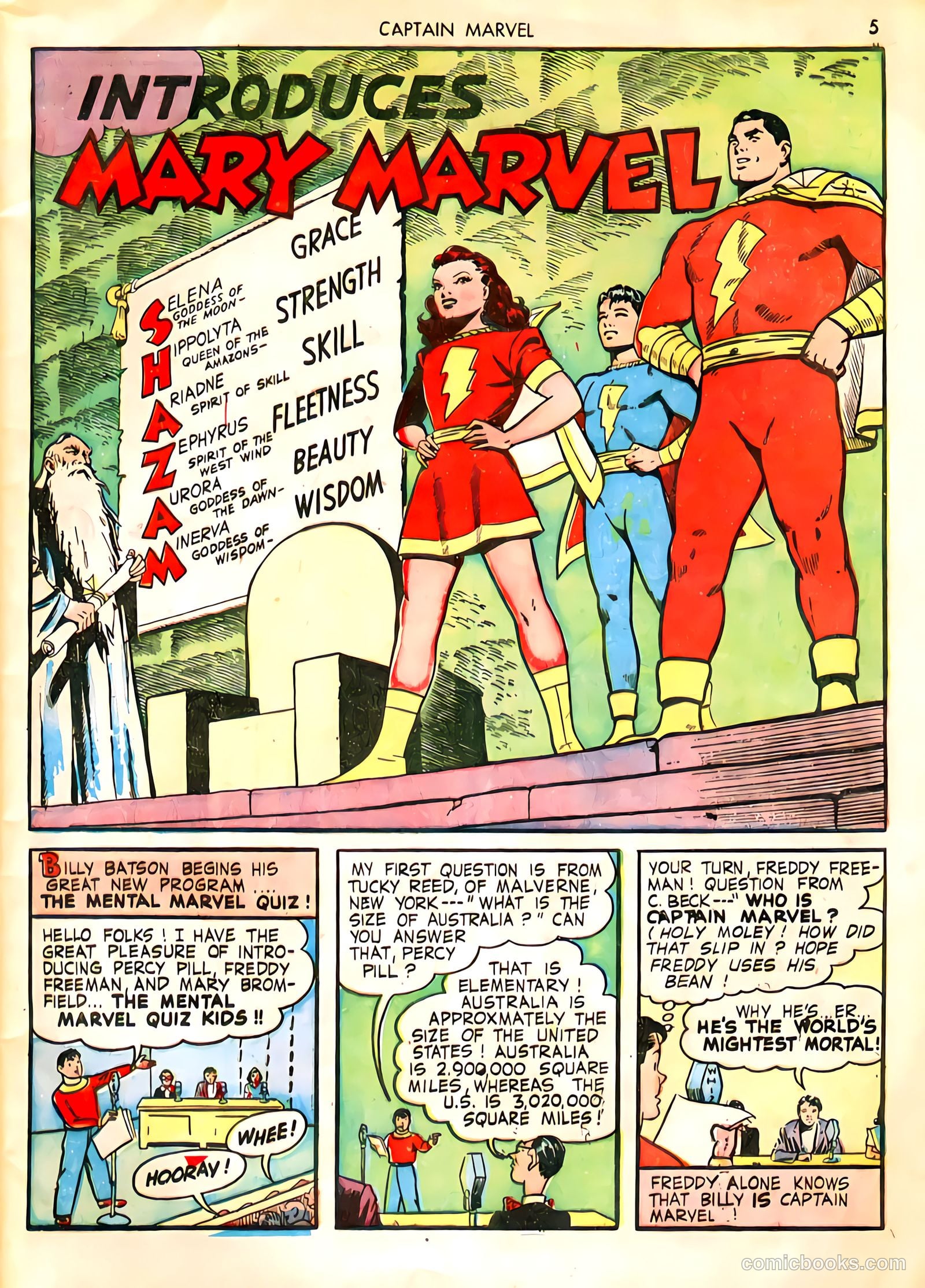 Captain Marvel Adventures #18 — page 5 of 68