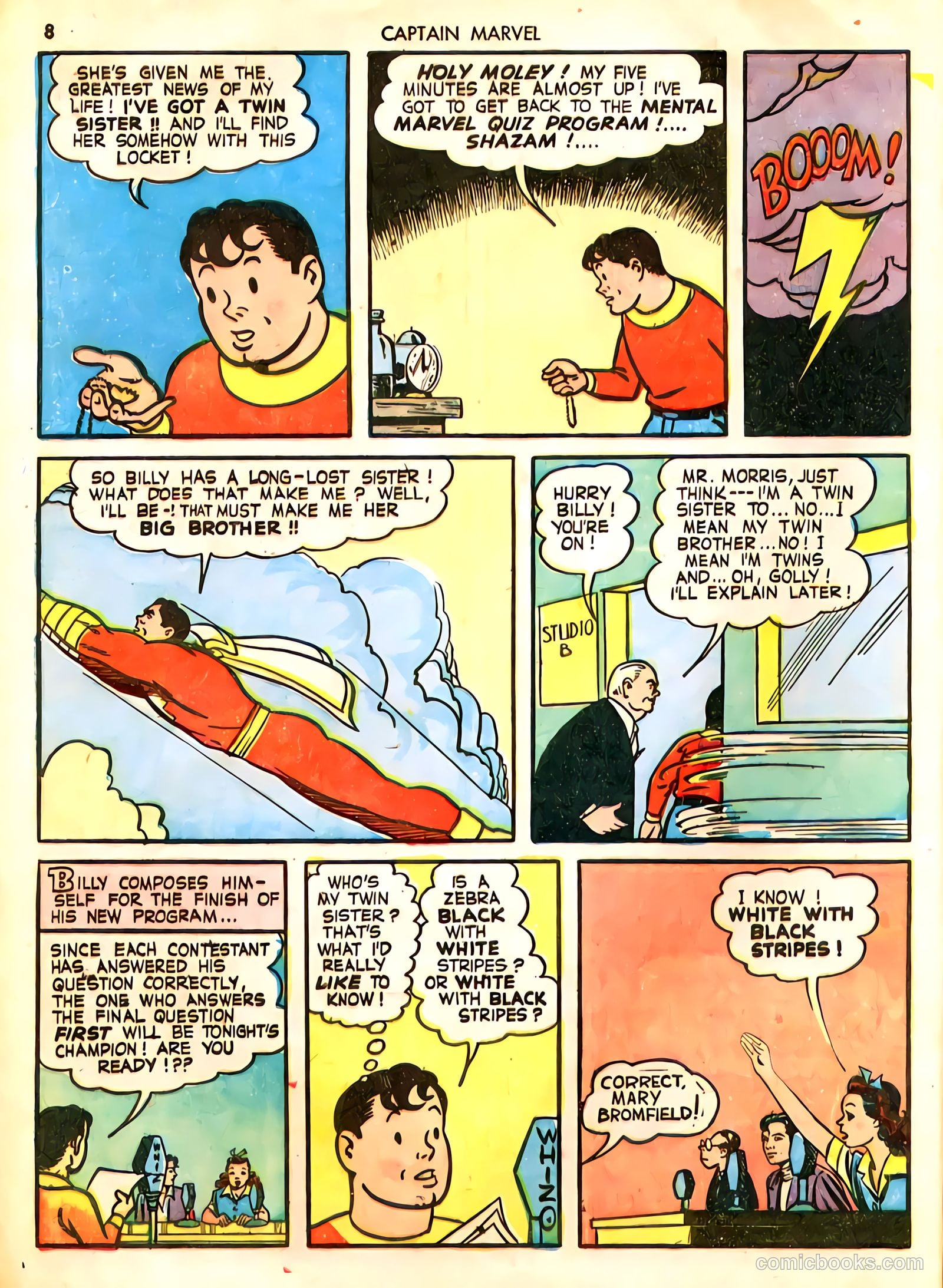 Captain Marvel Adventures #18 — page 8 of 68