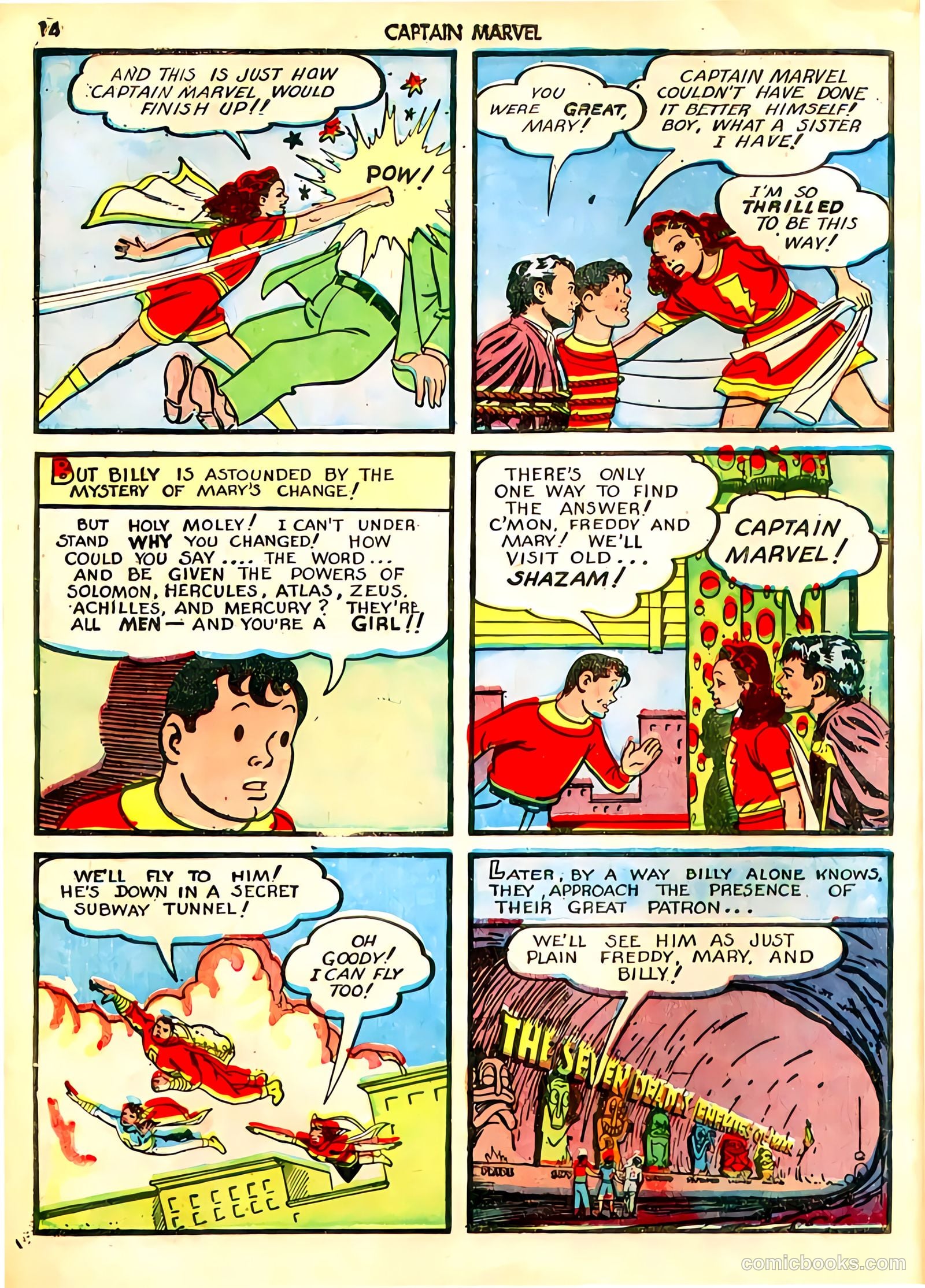 Captain Marvel Adventures #18 — page 14 of 68