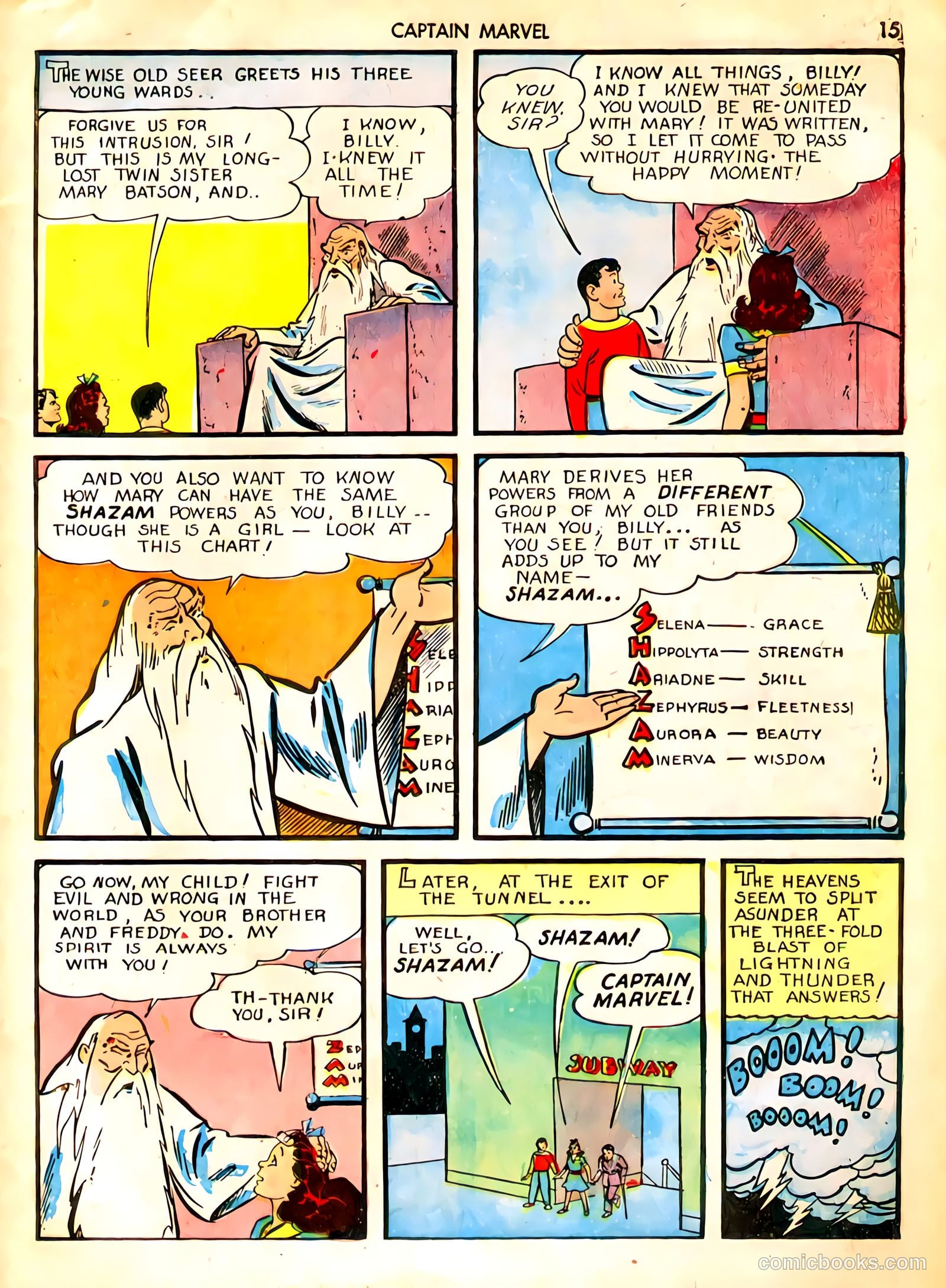 Captain Marvel Adventures #18 — page 15 of 68