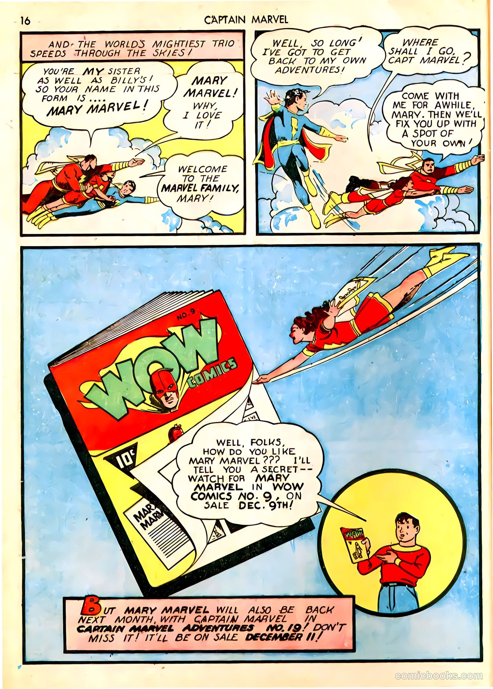 Captain Marvel Adventures #18 — page 16 of 68
