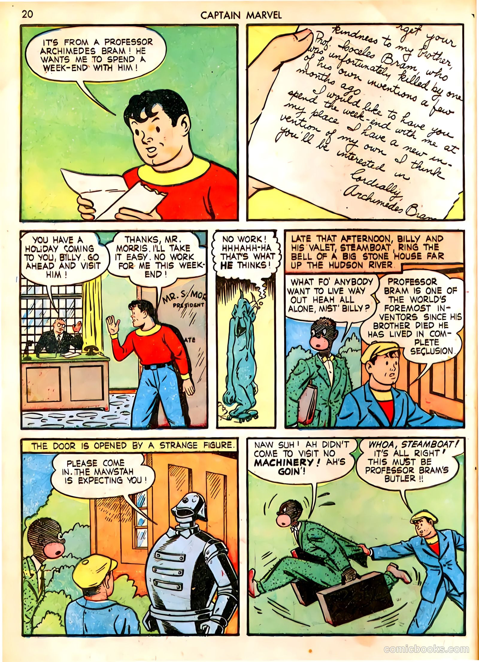 Captain Marvel Adventures #18 — page 20 of 68