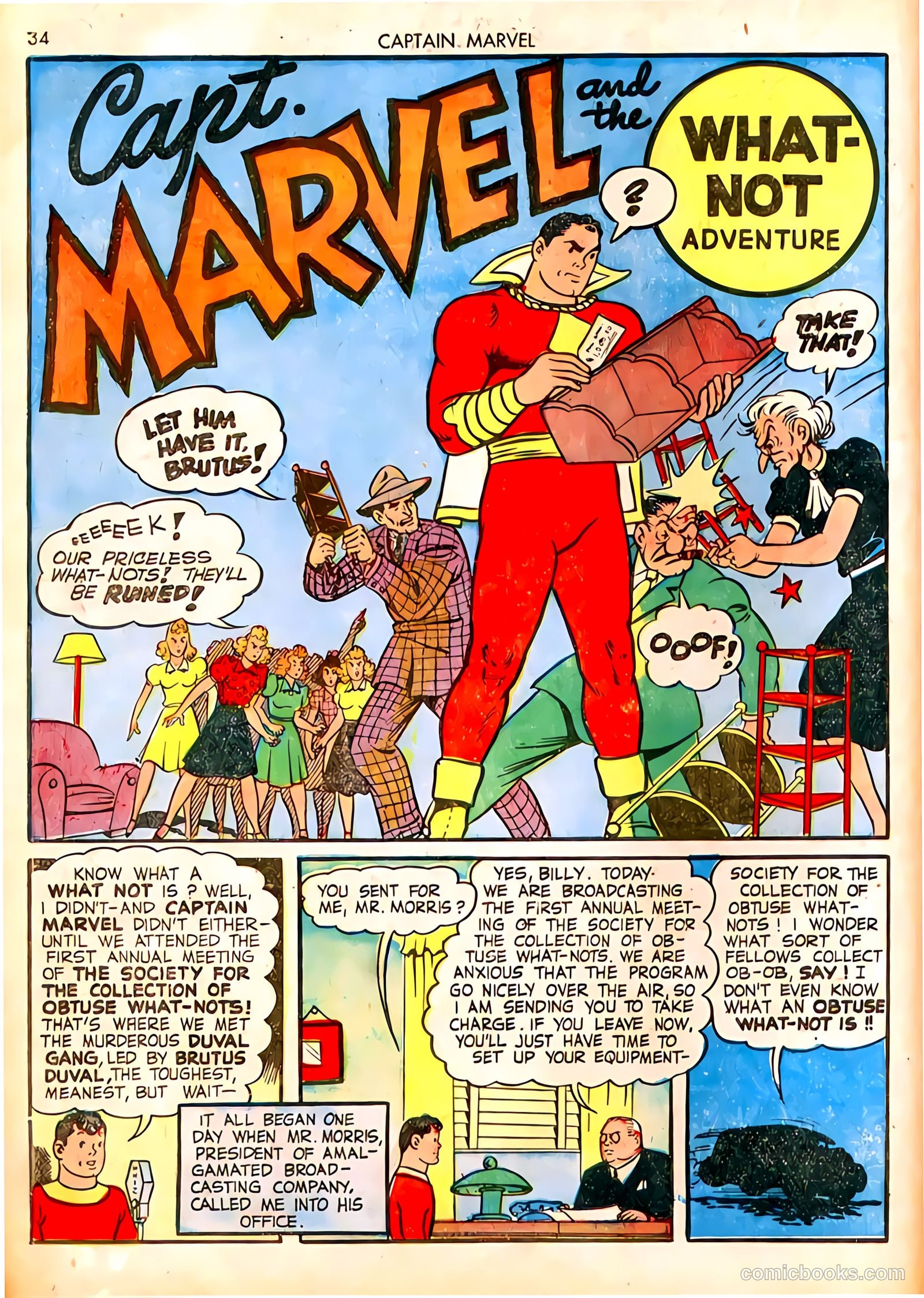Captain Marvel Adventures #18 — page 34 of 68