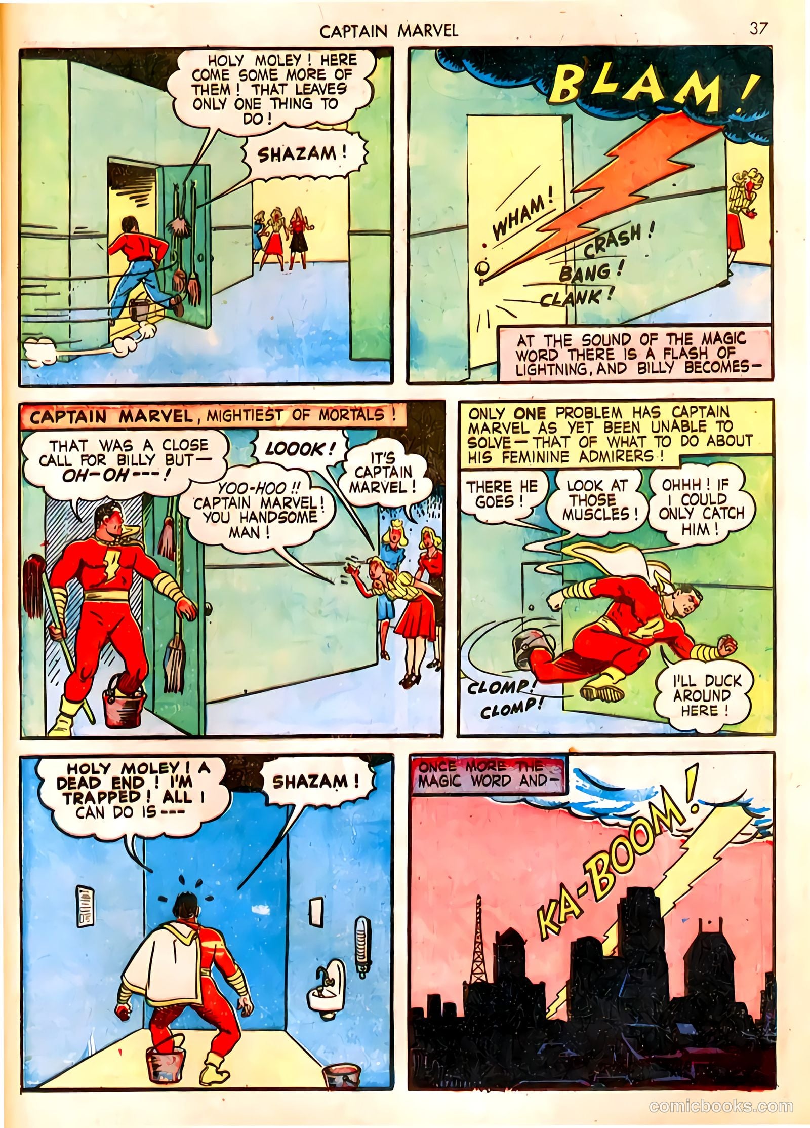 Captain Marvel Adventures #18 — page 37 of 68