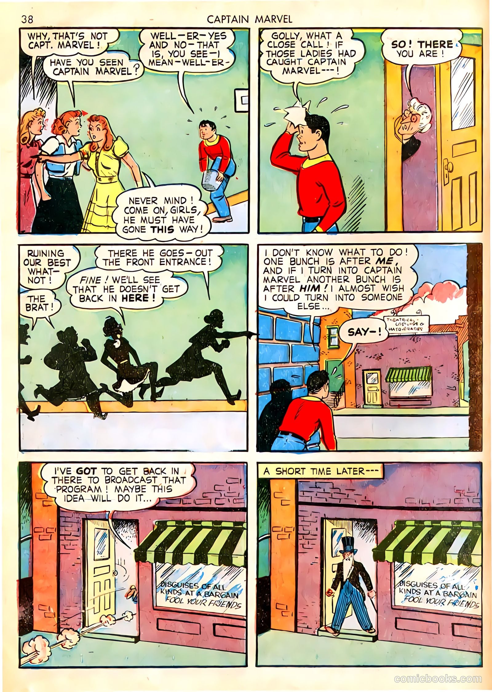 Captain Marvel Adventures #18 — page 38 of 68