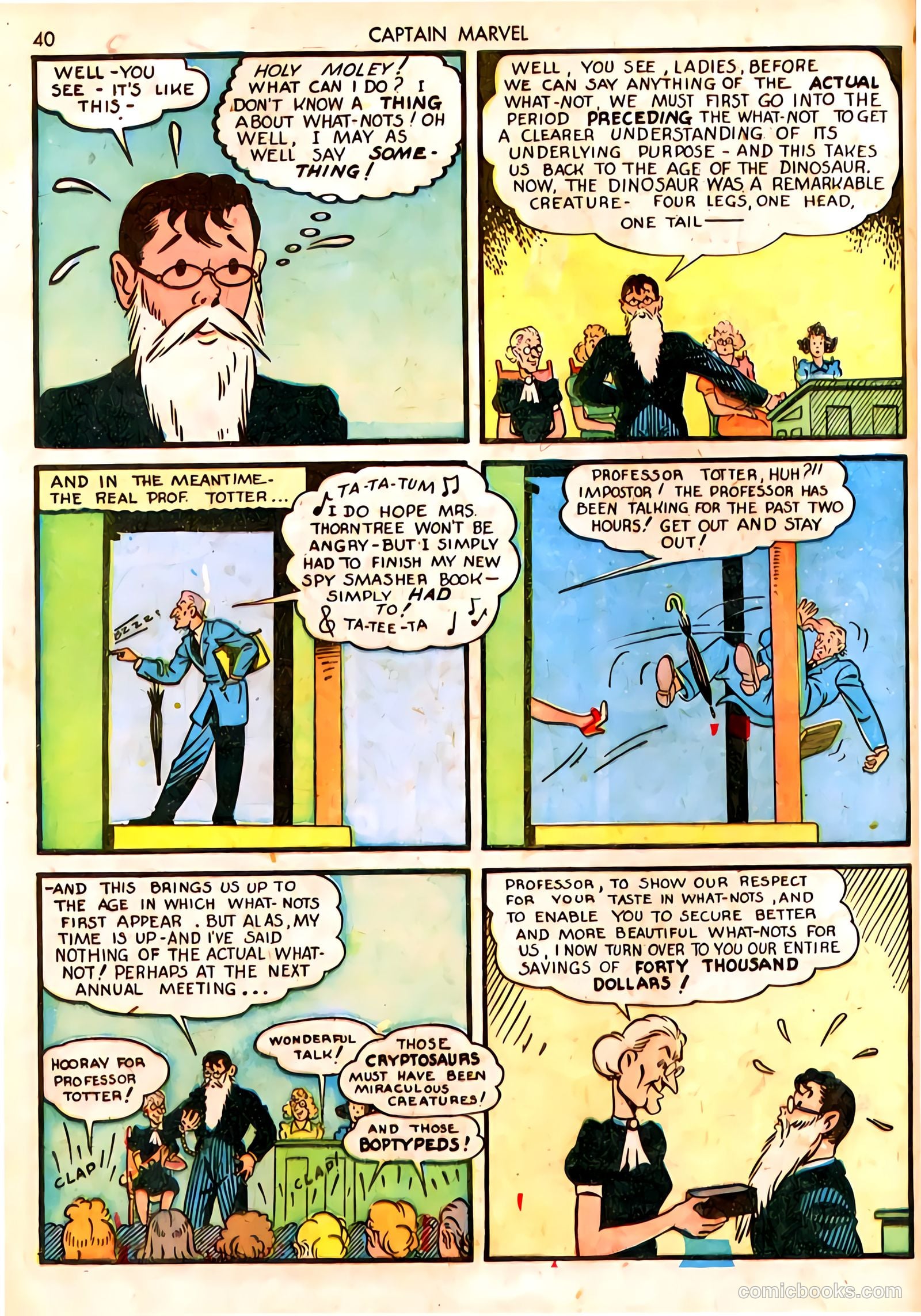 Captain Marvel Adventures #18 — page 40 of 68