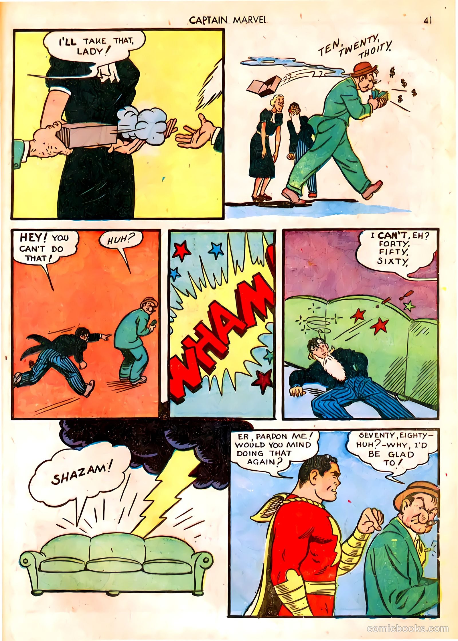 Captain Marvel Adventures #18 — page 41 of 68
