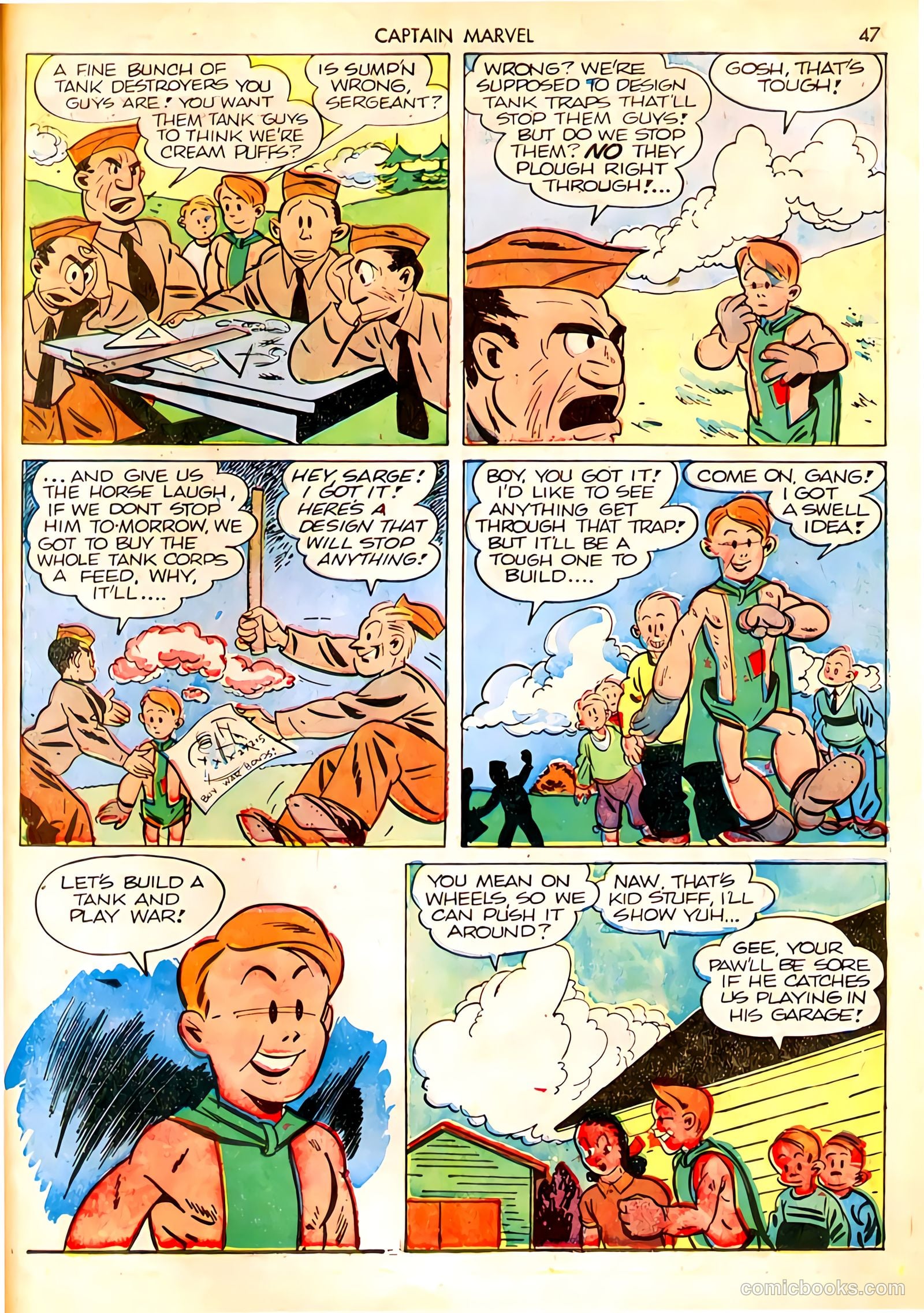 Captain Marvel Adventures #18 — page 47 of 68