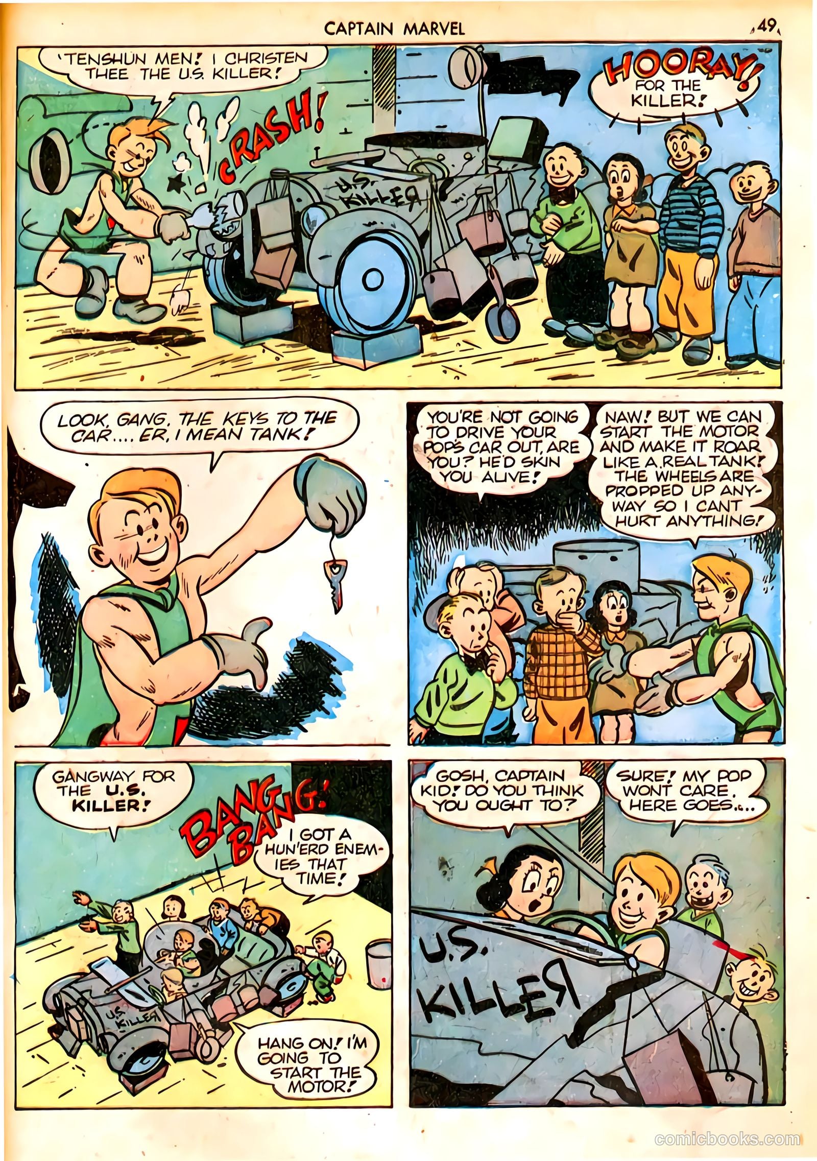 Captain Marvel Adventures #18 — page 49 of 68
