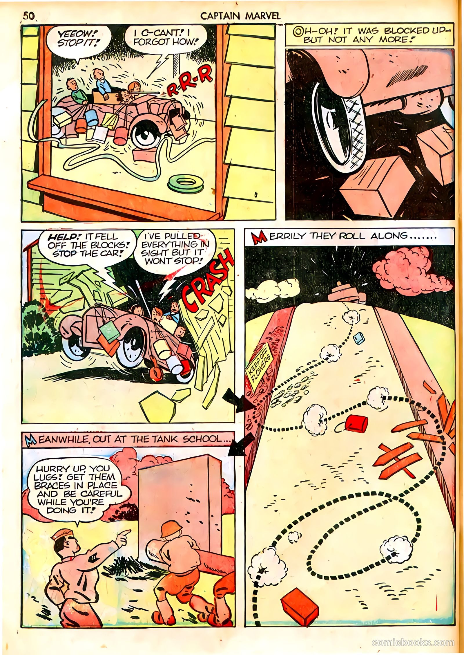 Captain Marvel Adventures #18 — page 50 of 68