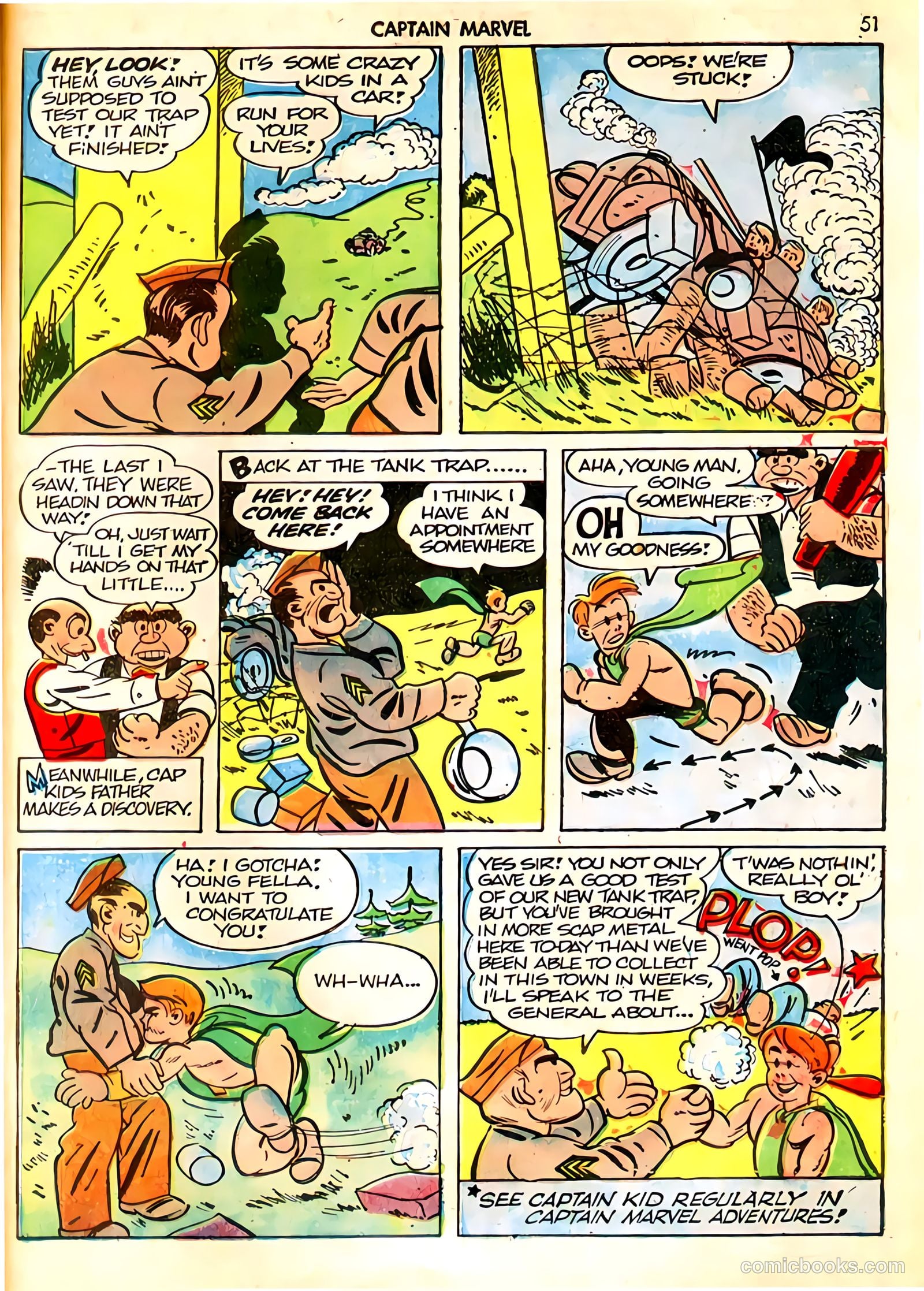 Captain Marvel Adventures #18 — page 51 of 68