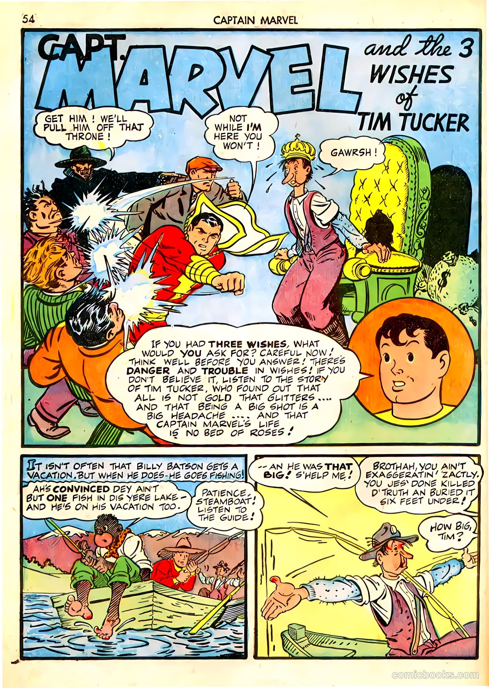 Captain Marvel Adventures #18 — page 54 of 68