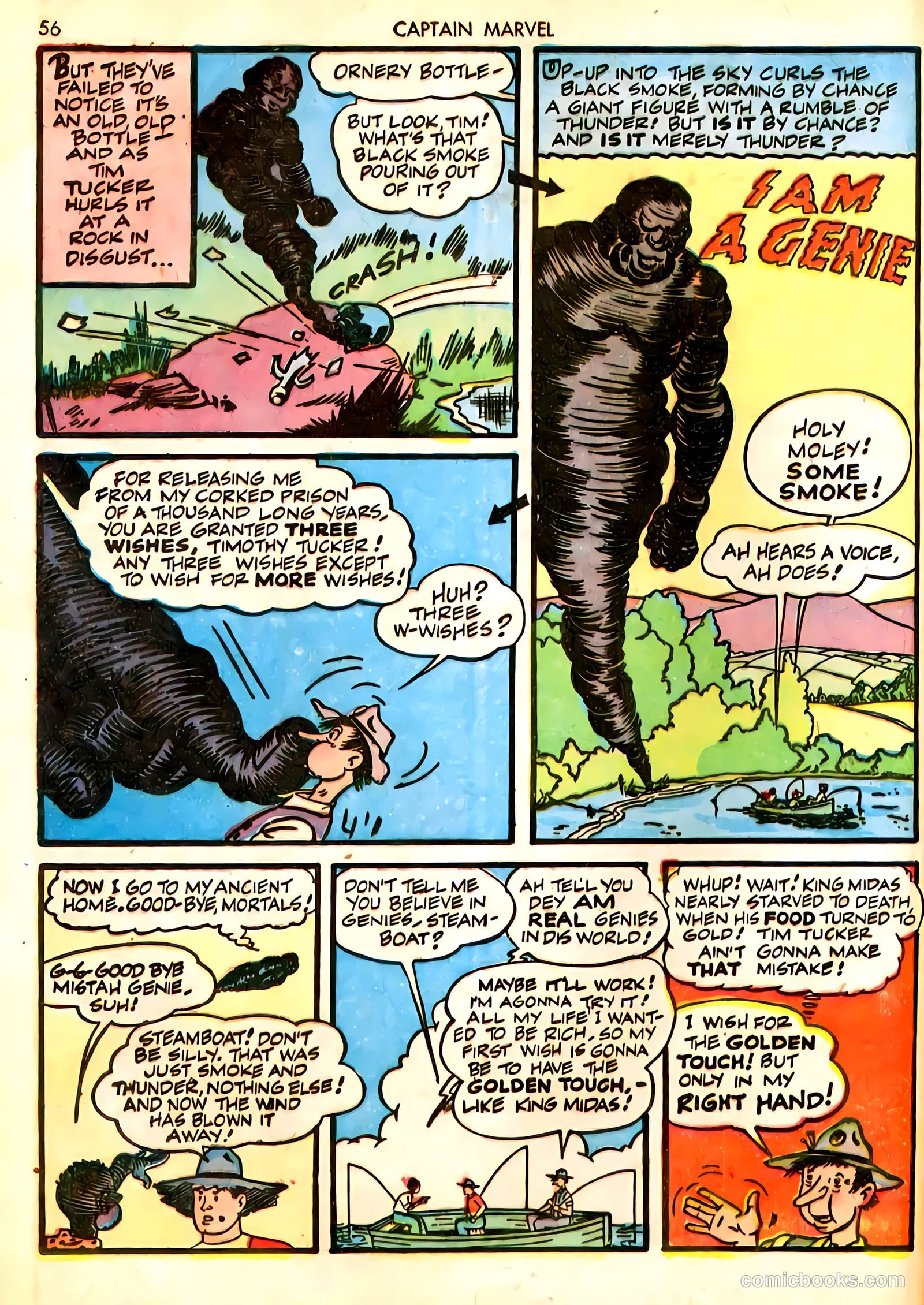 Captain Marvel Adventures #18 — page 56 of 68