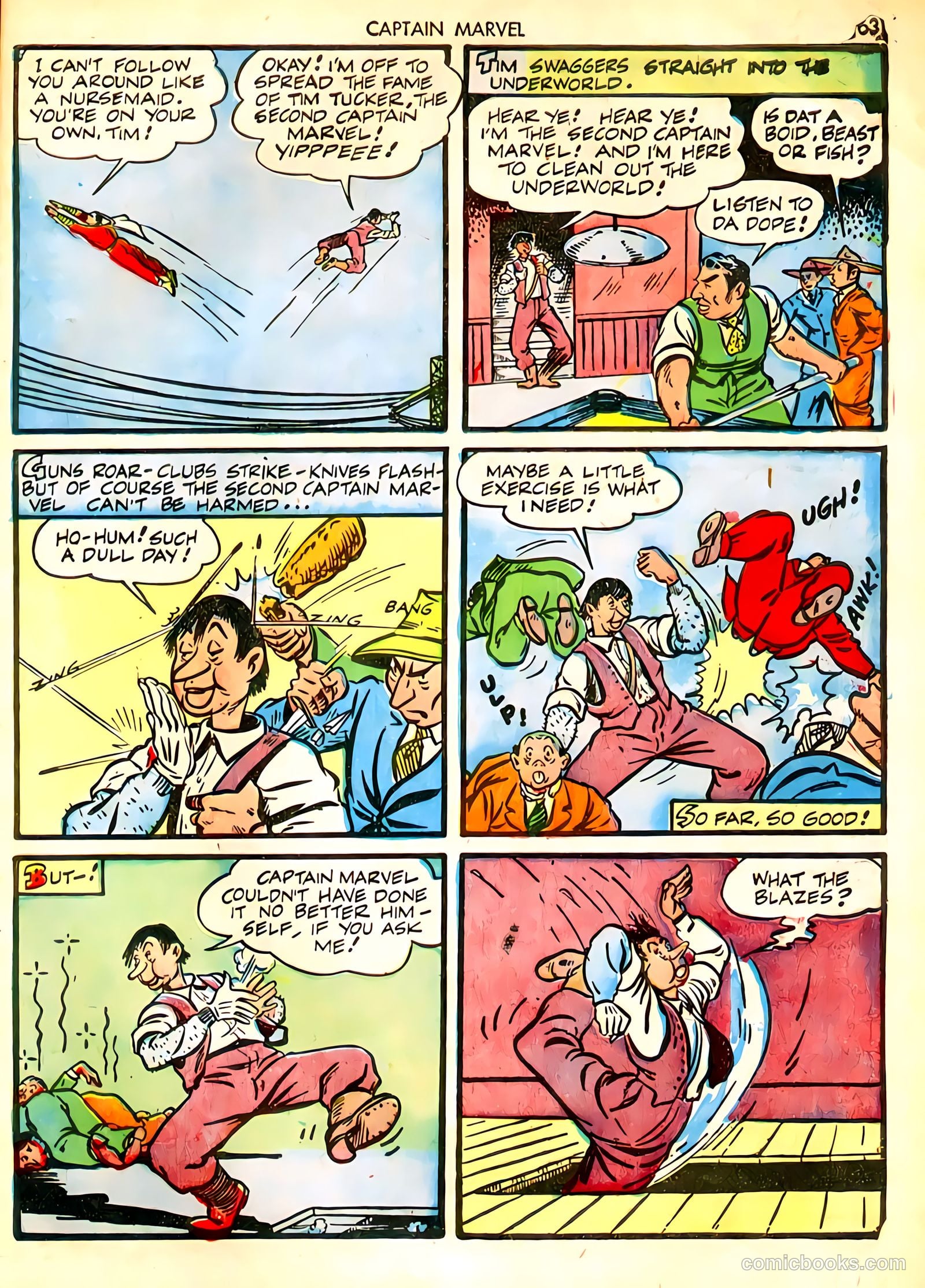 Captain Marvel Adventures #18 — page 63 of 68