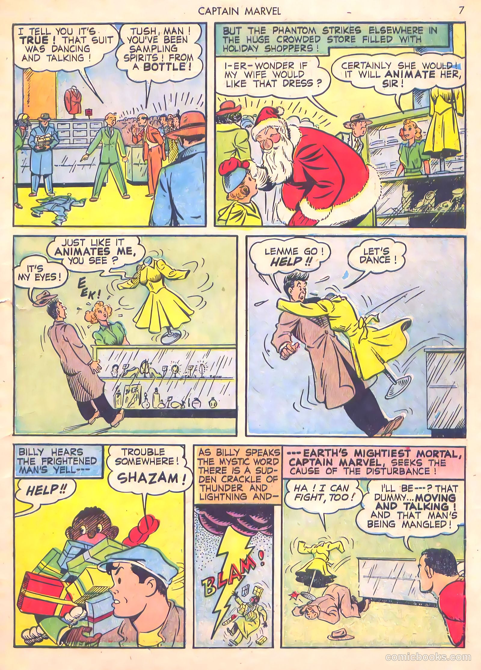 Captain Marvel Adventures #19 — page 7 of 68
