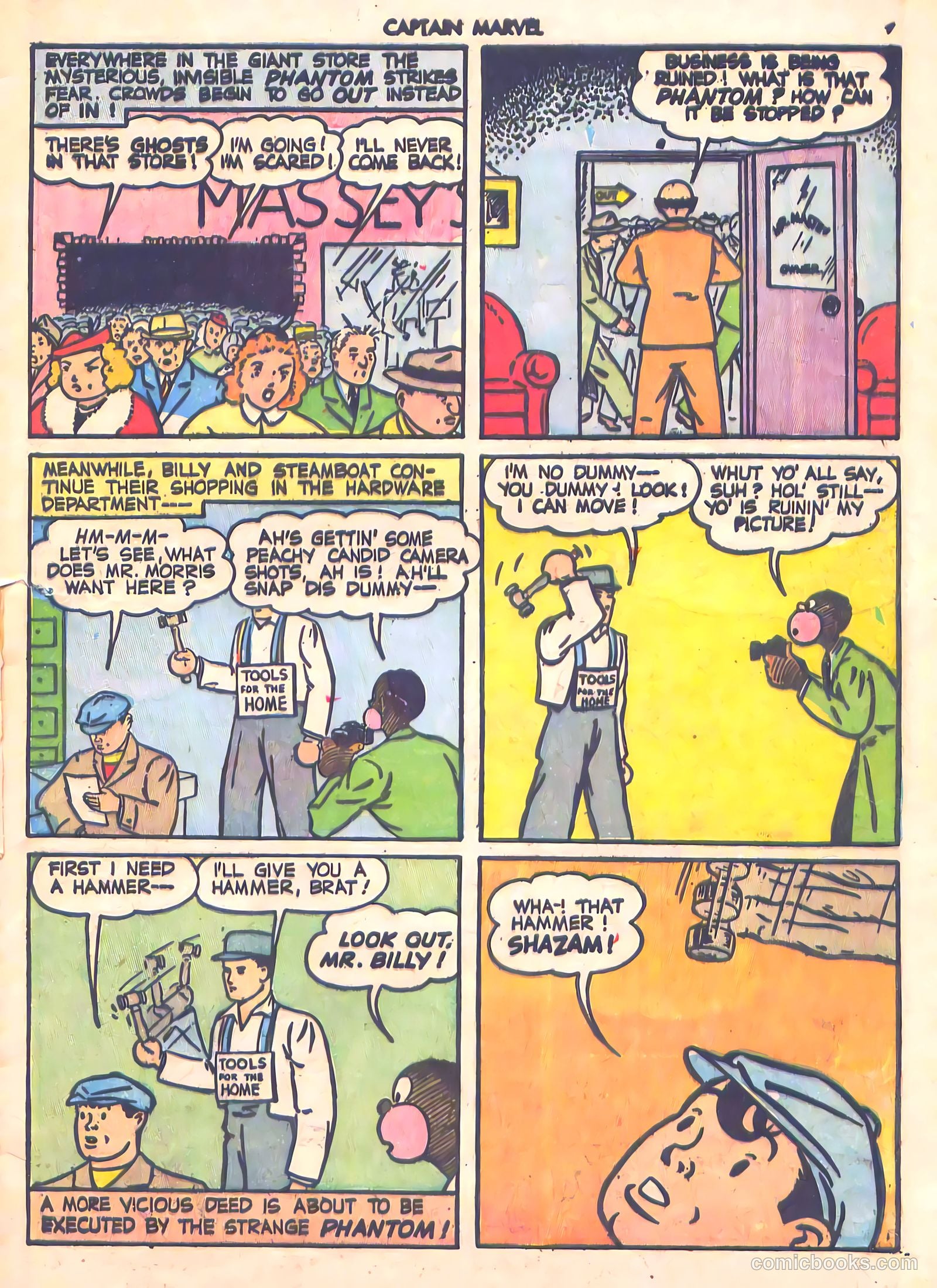 Captain Marvel Adventures #19 — page 9 of 68