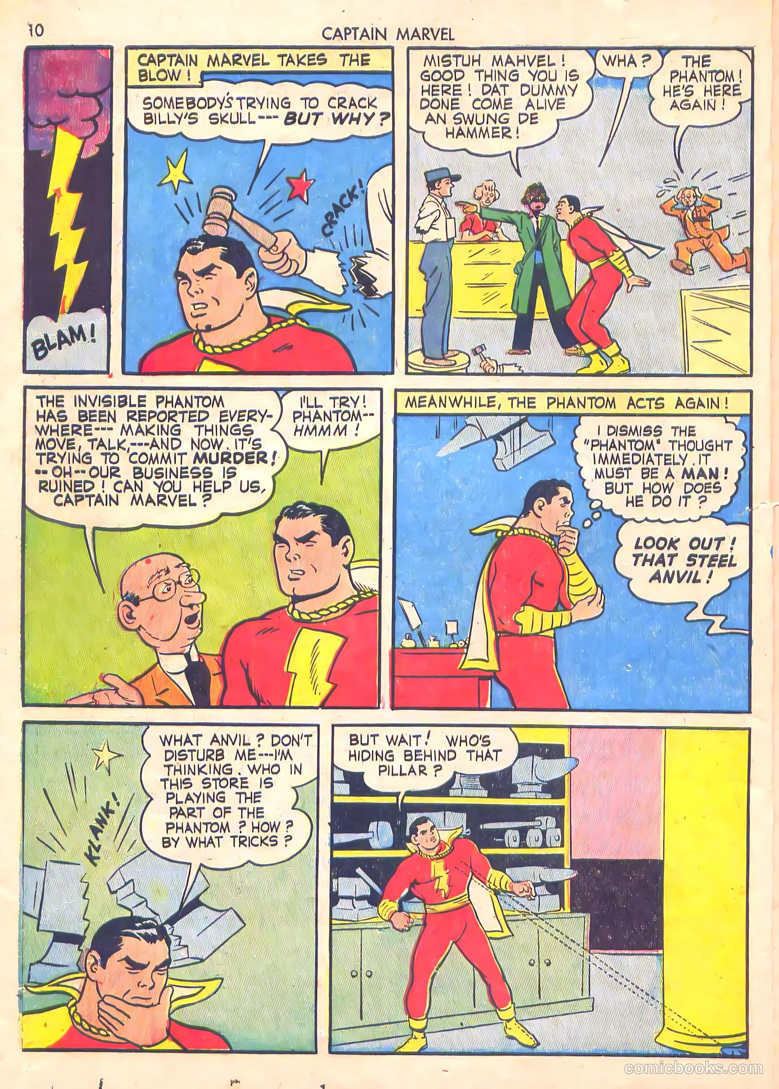 Captain Marvel Adventures #19 — page 10 of 68