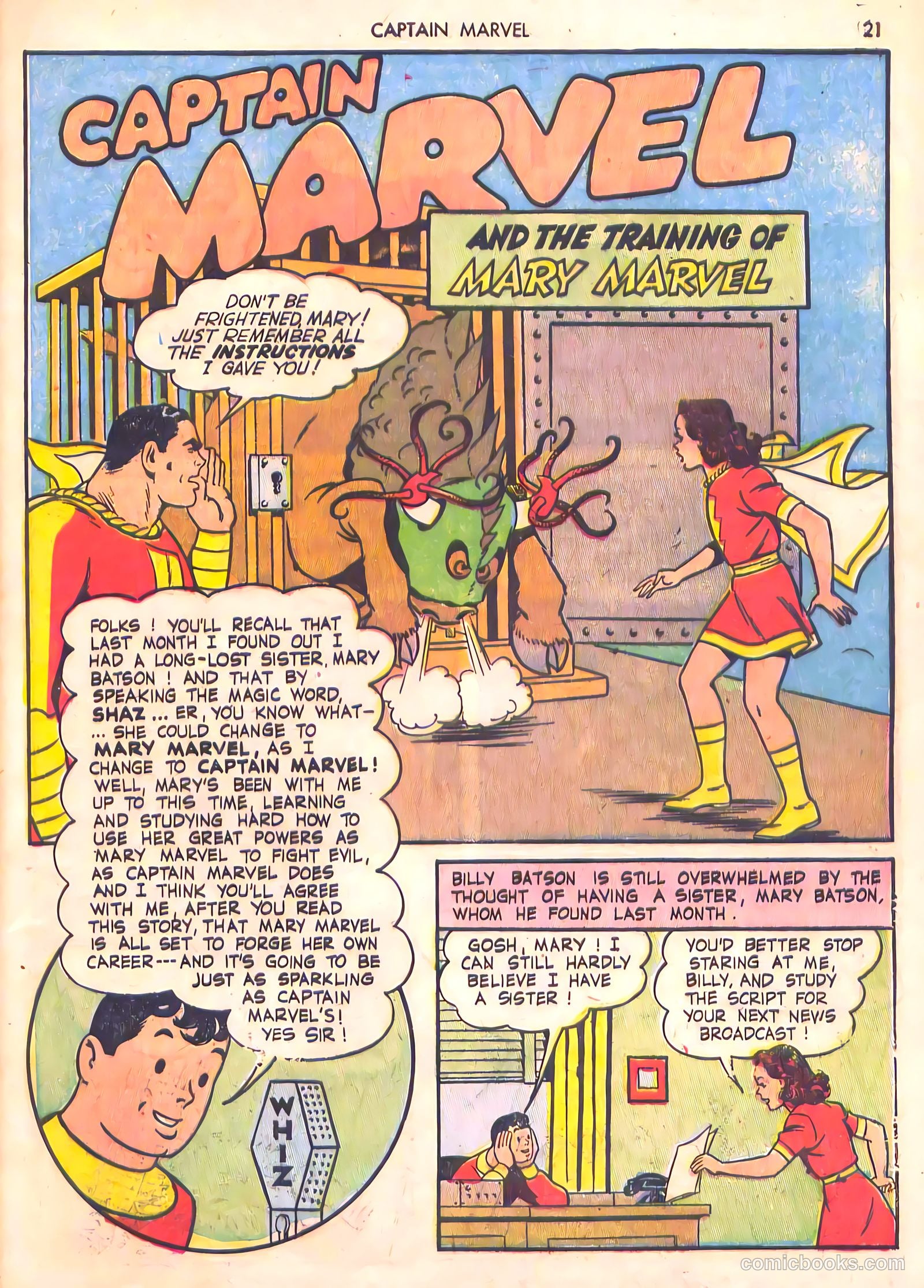 Captain Marvel Adventures #19 — page 21 of 68