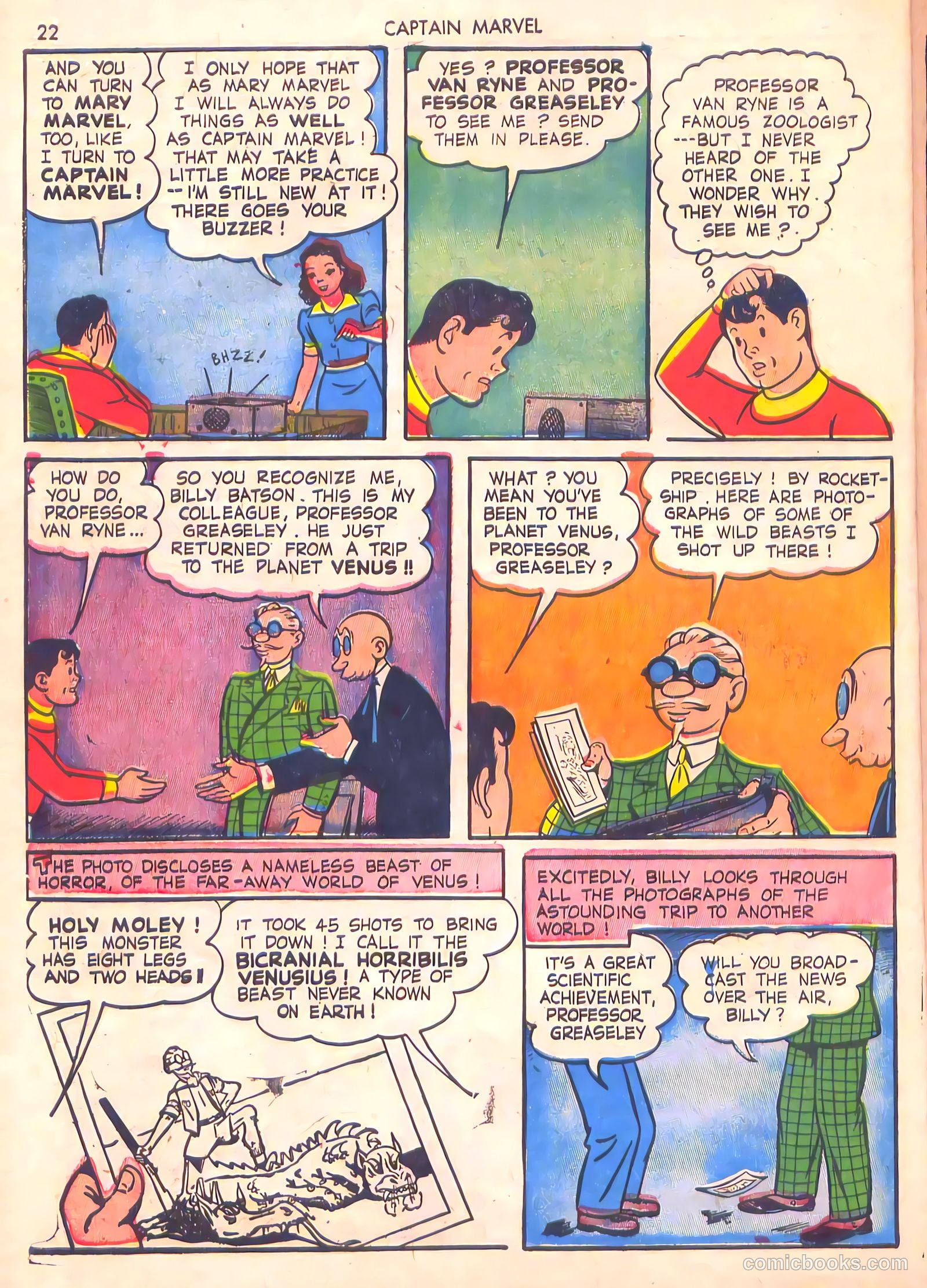 Captain Marvel Adventures #19 — page 22 of 68
