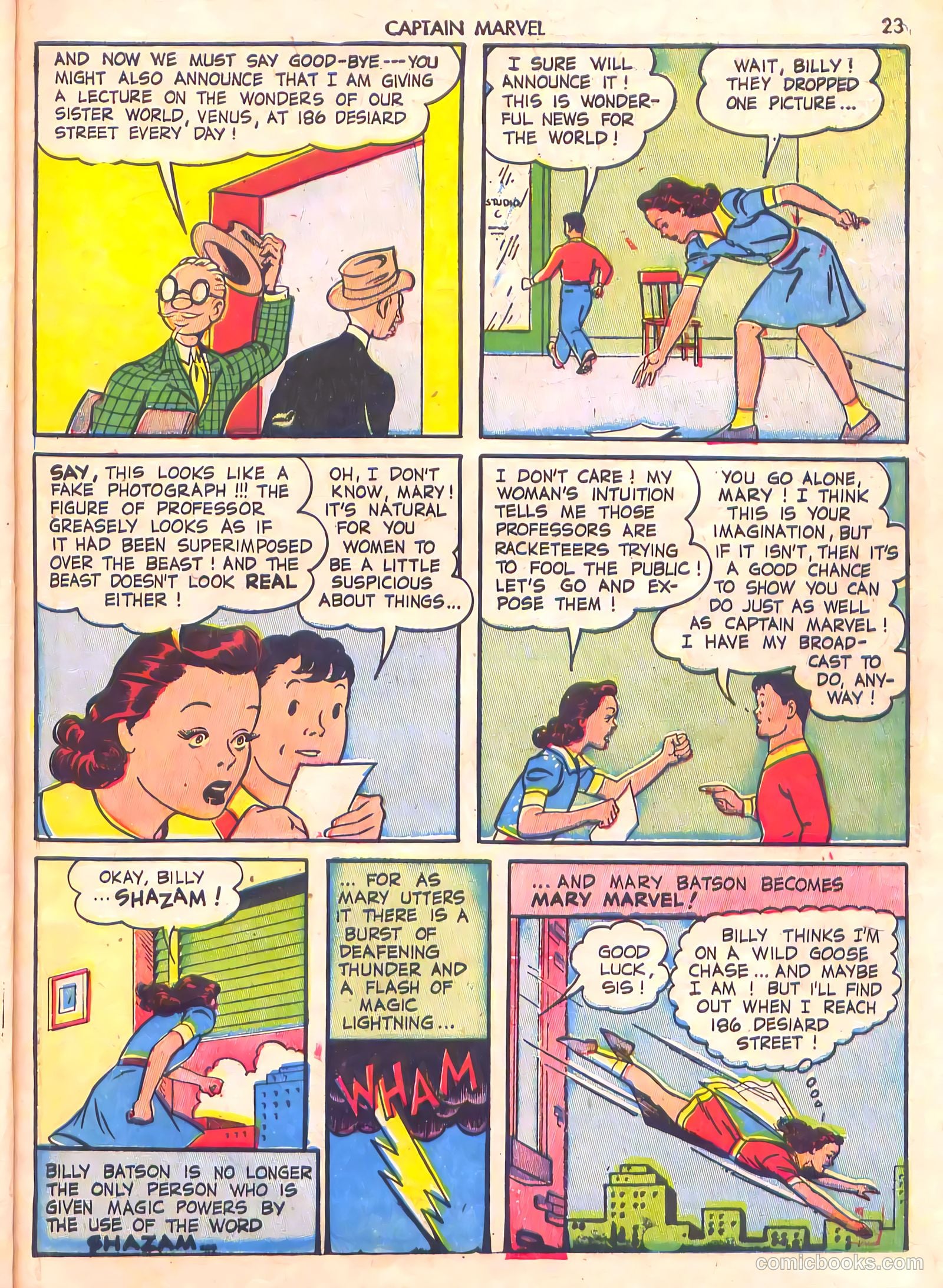 Captain Marvel Adventures #19 — page 23 of 68