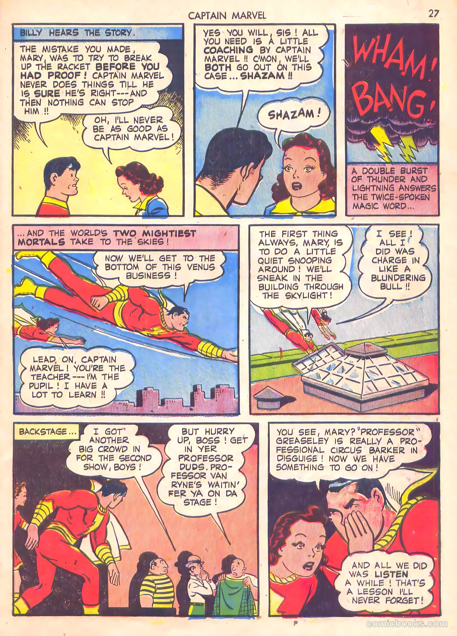 Captain Marvel Adventures #19 — page 27 of 68