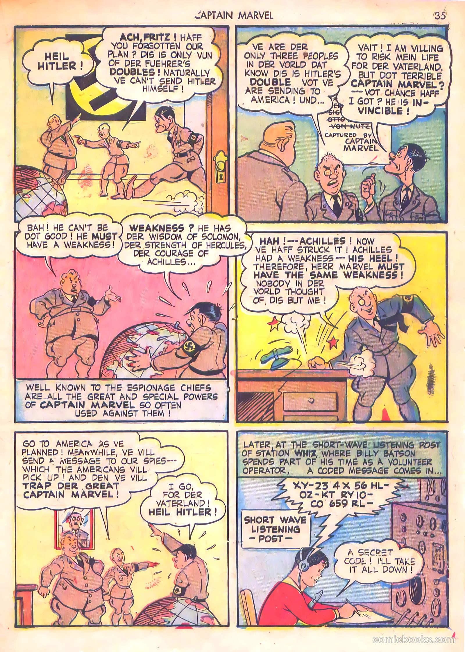 Captain Marvel Adventures #19 — page 35 of 68