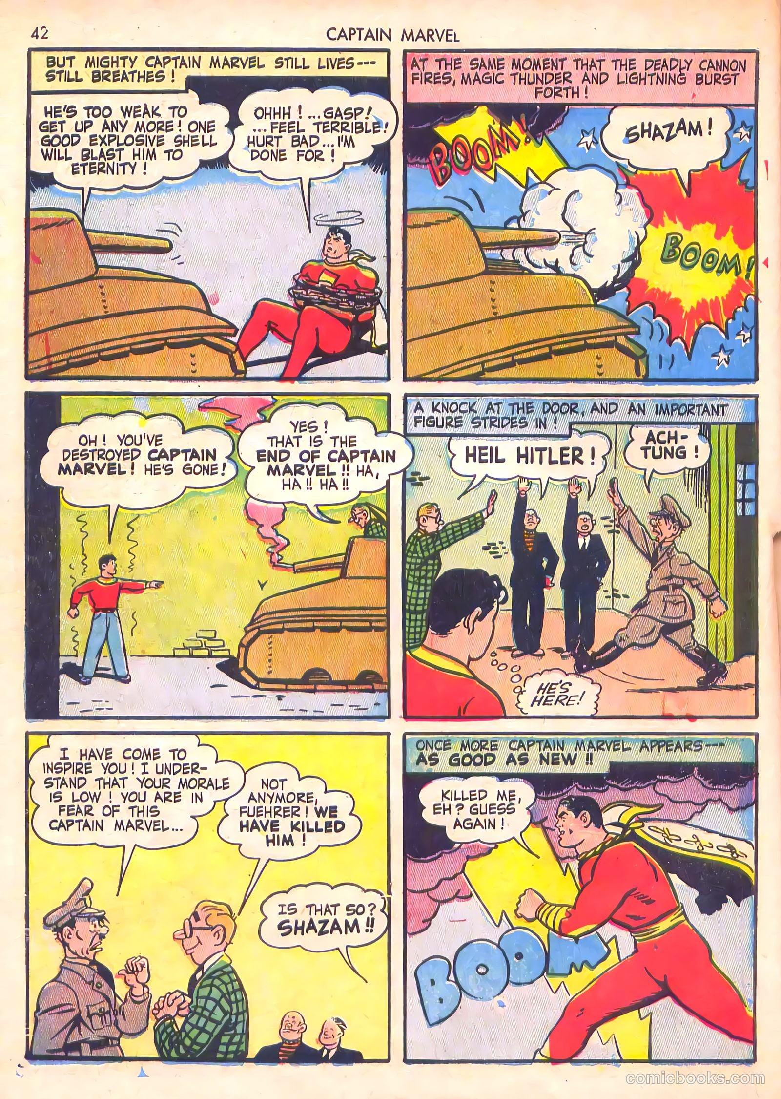 Captain Marvel Adventures #19 — page 42 of 68