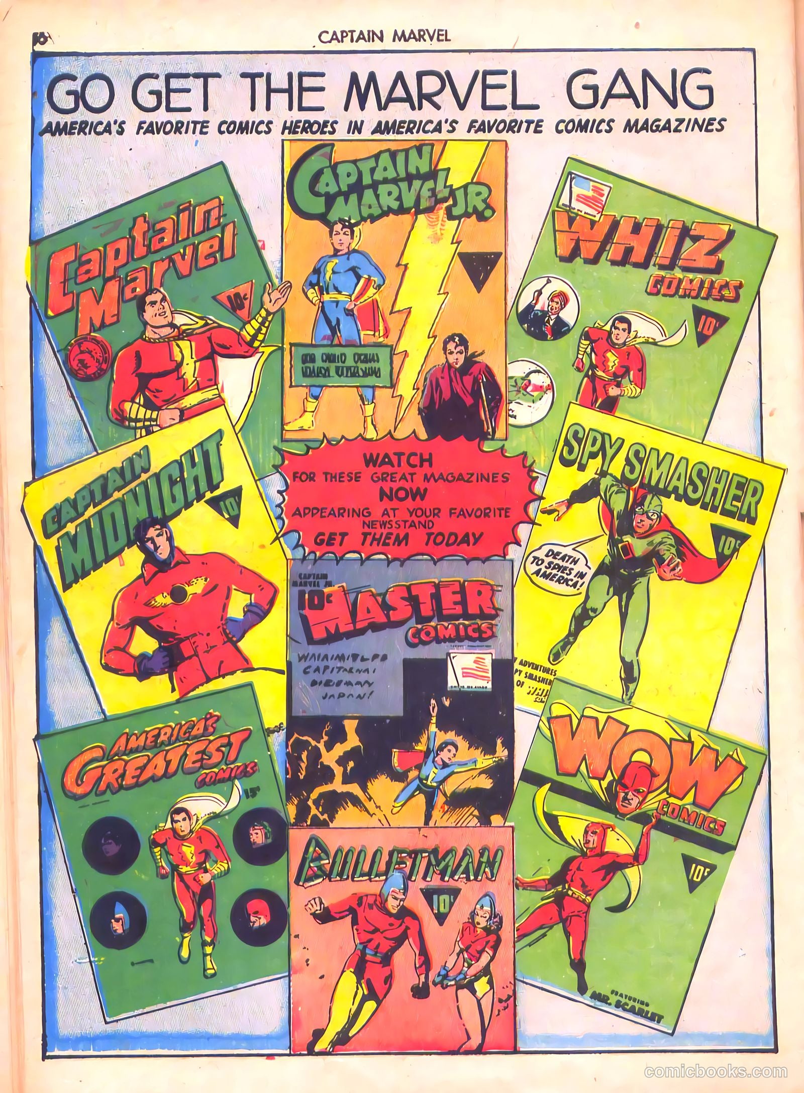 Captain Marvel Adventures #19 — page 46 of 68