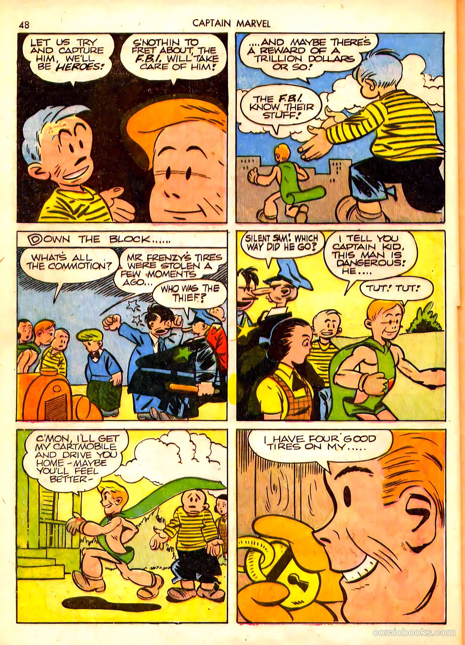 Captain Marvel Adventures #19 — page 48 of 68