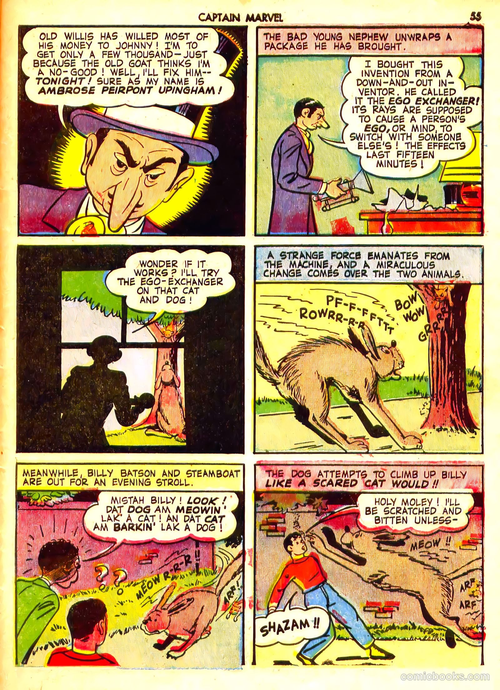Captain Marvel Adventures #19 — page 55 of 68