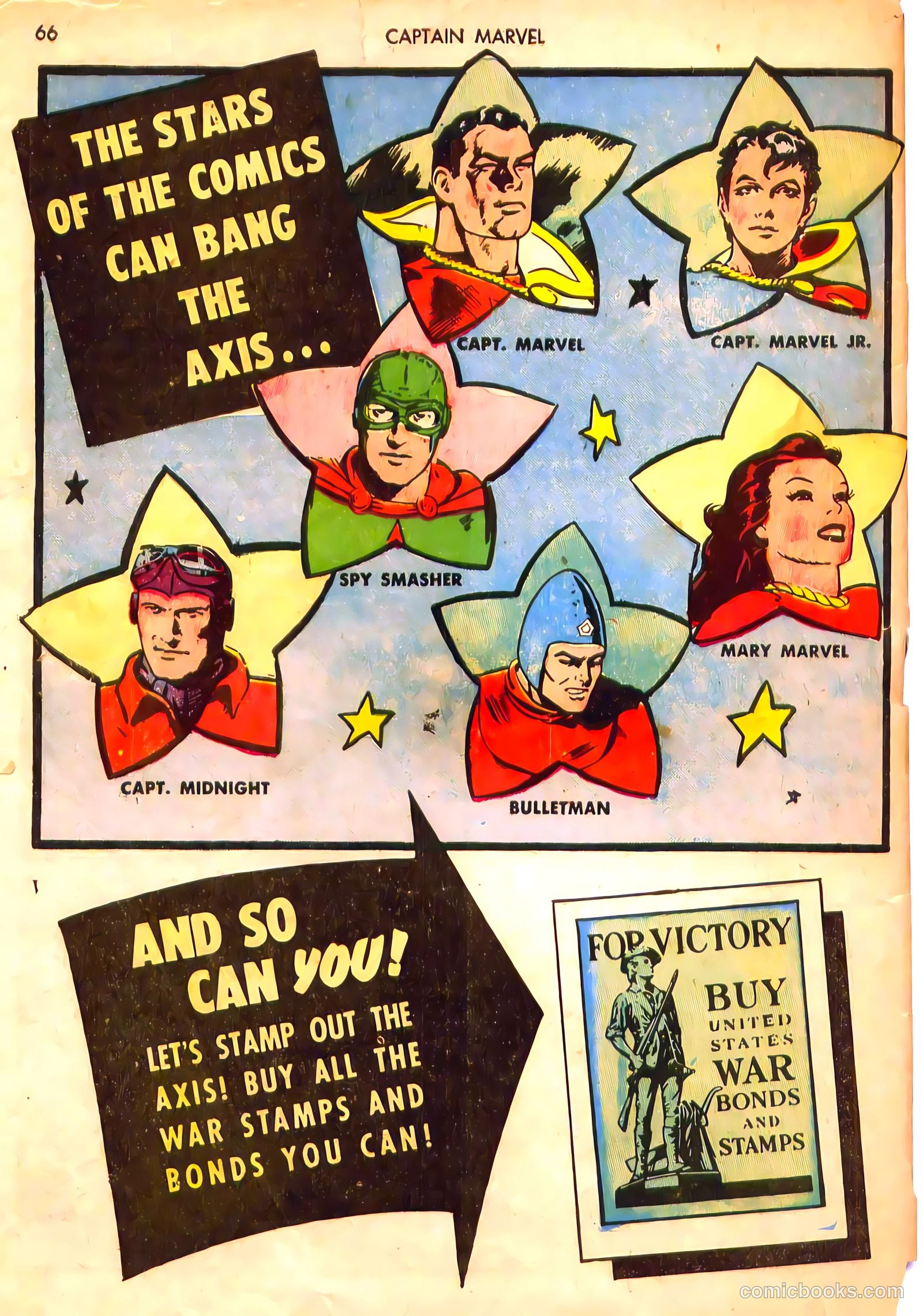 Captain Marvel Adventures #19 — page 66 of 68