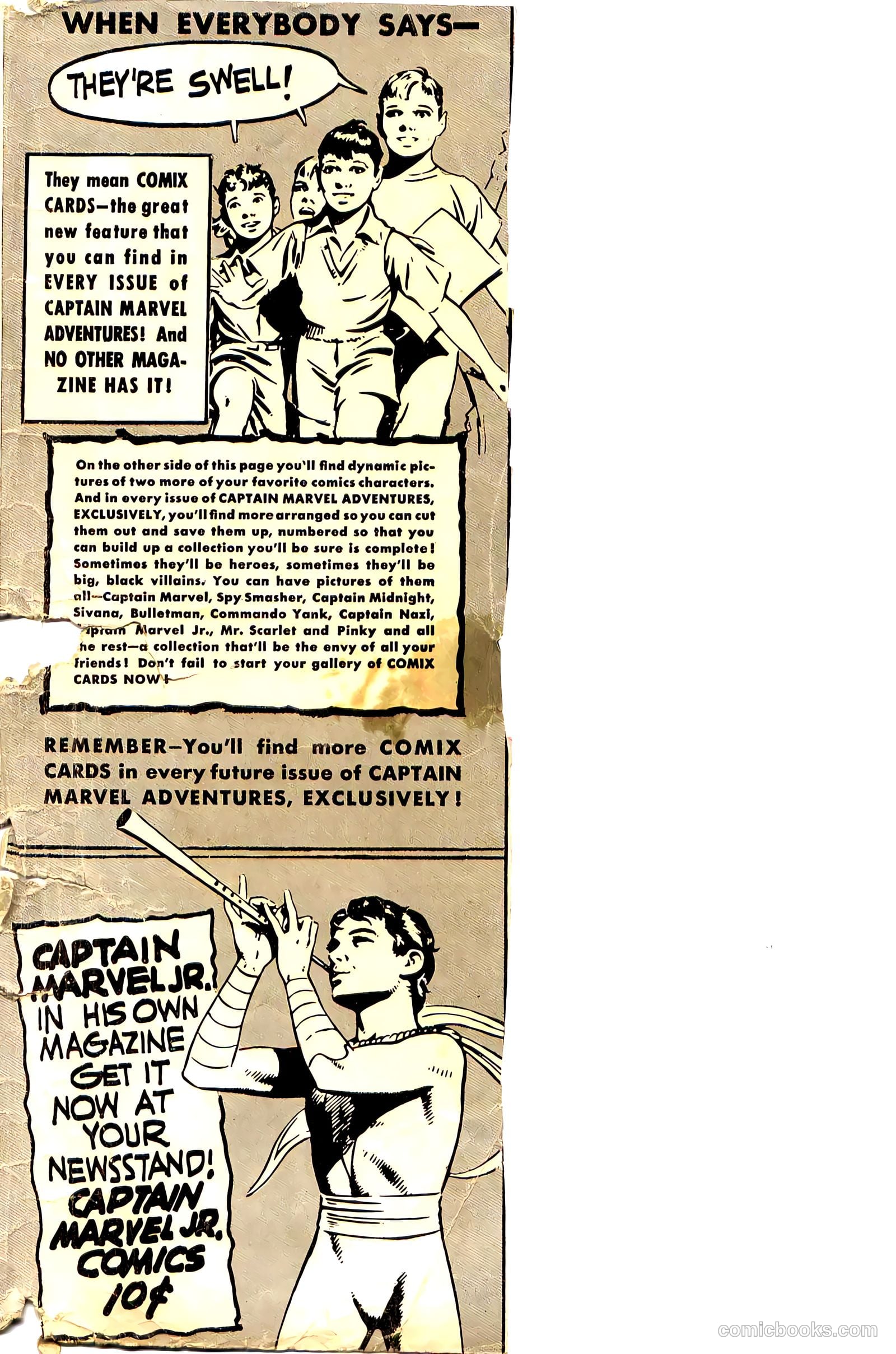Captain Marvel Adventures #19 — page 67 of 68