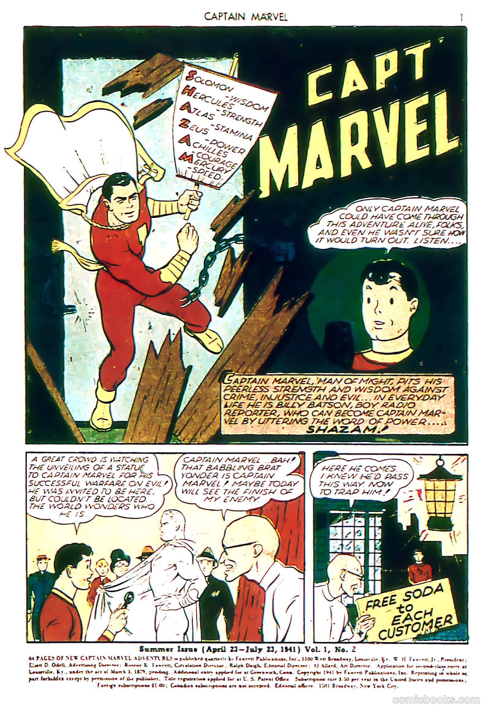 Captain Marvel Adventures #2 — page 4 of 69