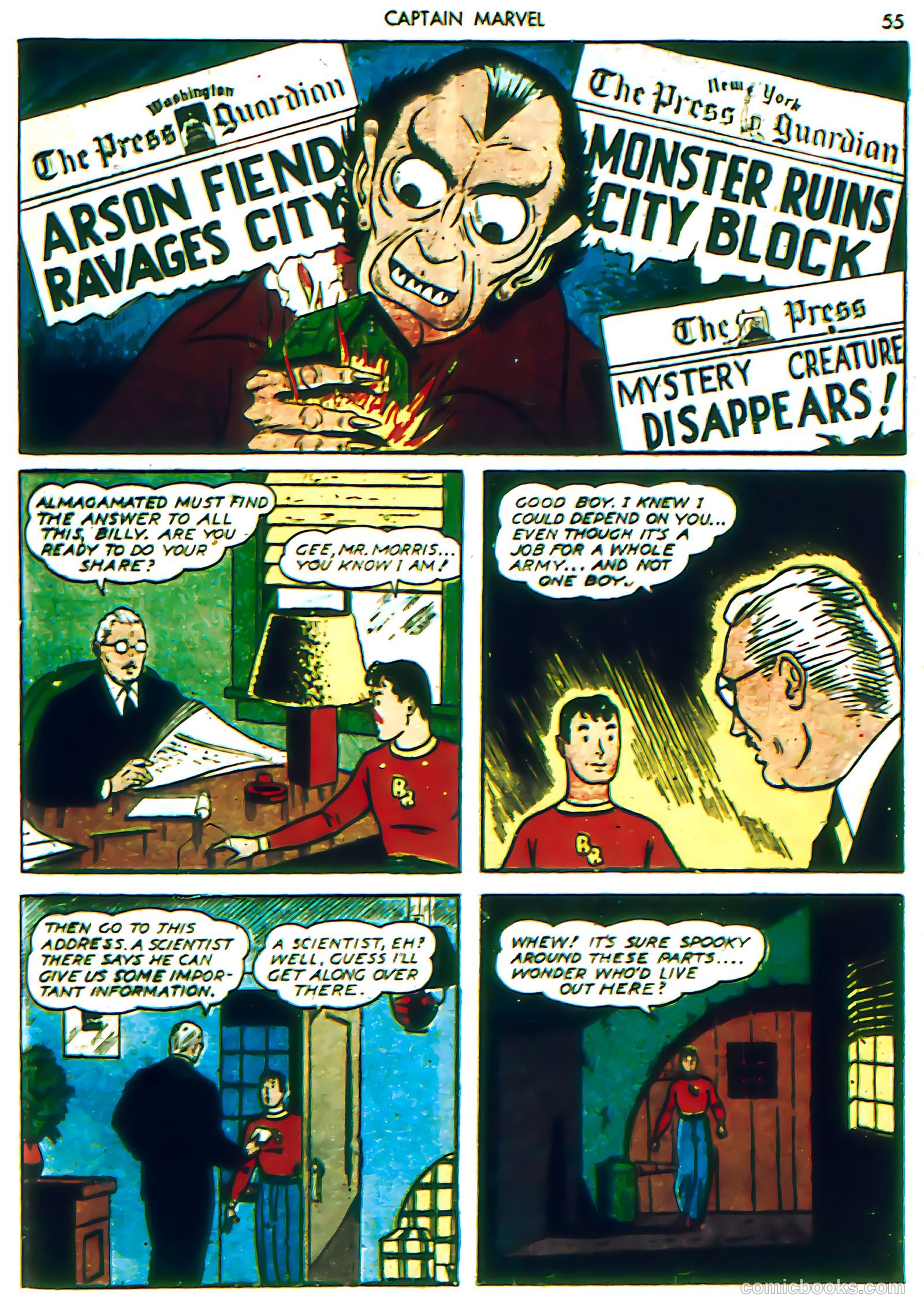 Captain Marvel Adventures #2 — page 58 of 69