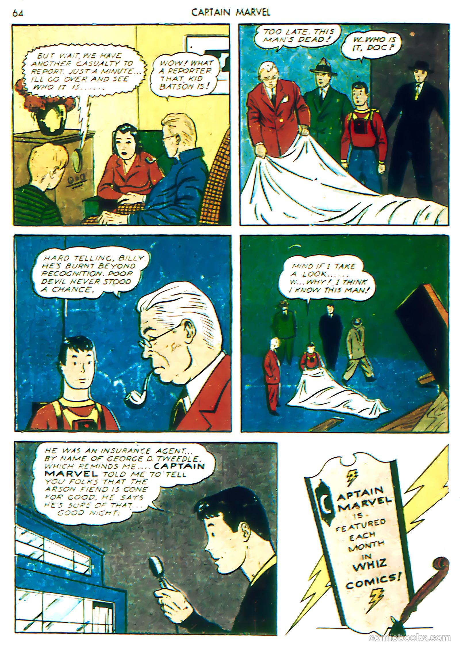 Captain Marvel Adventures #2 — page 67 of 69