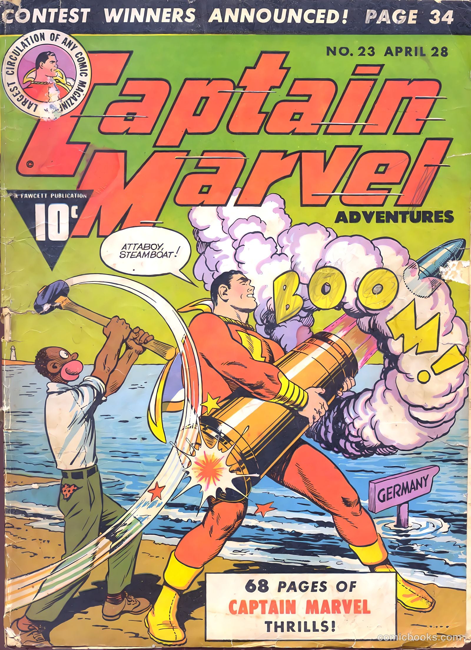 Captain Marvel Adventures #23 — page 1 of 68