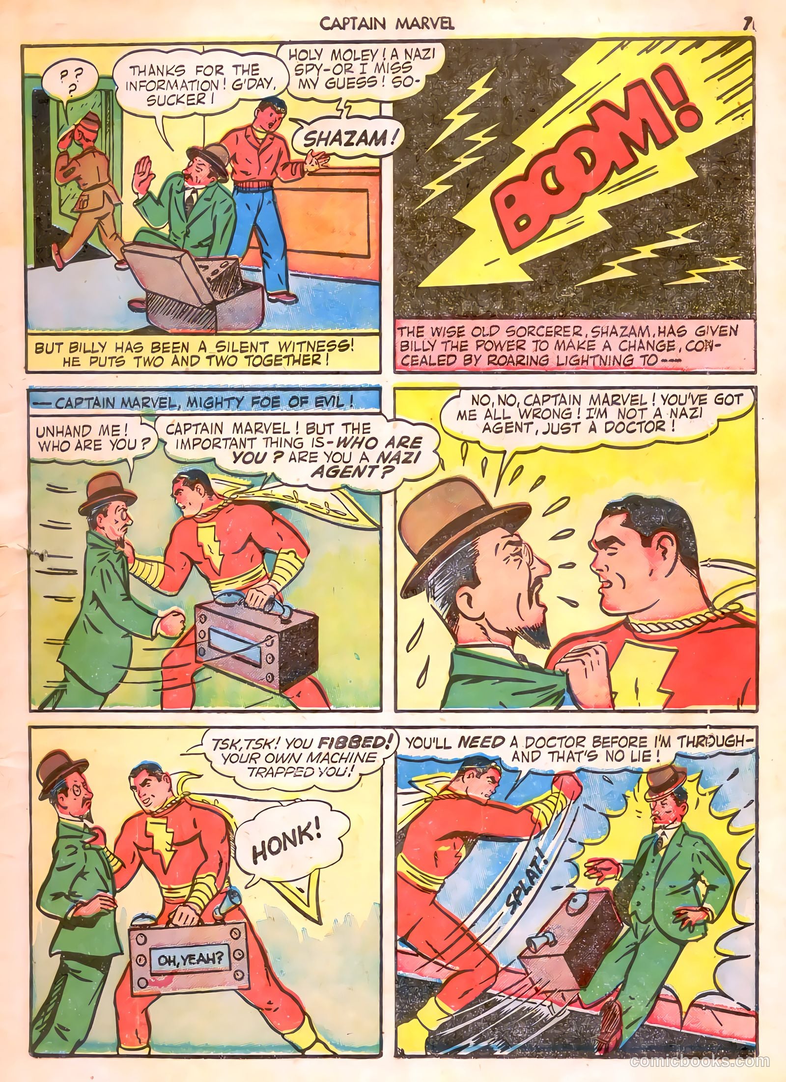 Captain Marvel Adventures #23 — page 7 of 68
