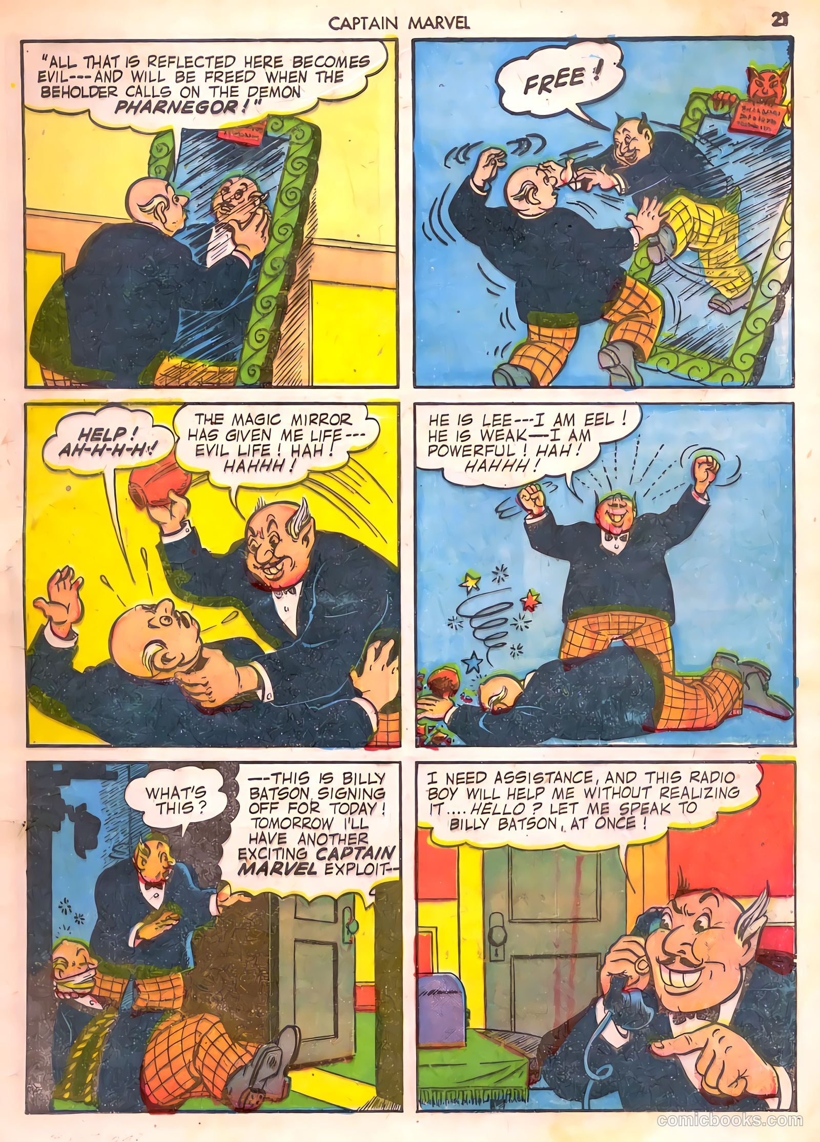 Captain Marvel Adventures #23 — page 21 of 68