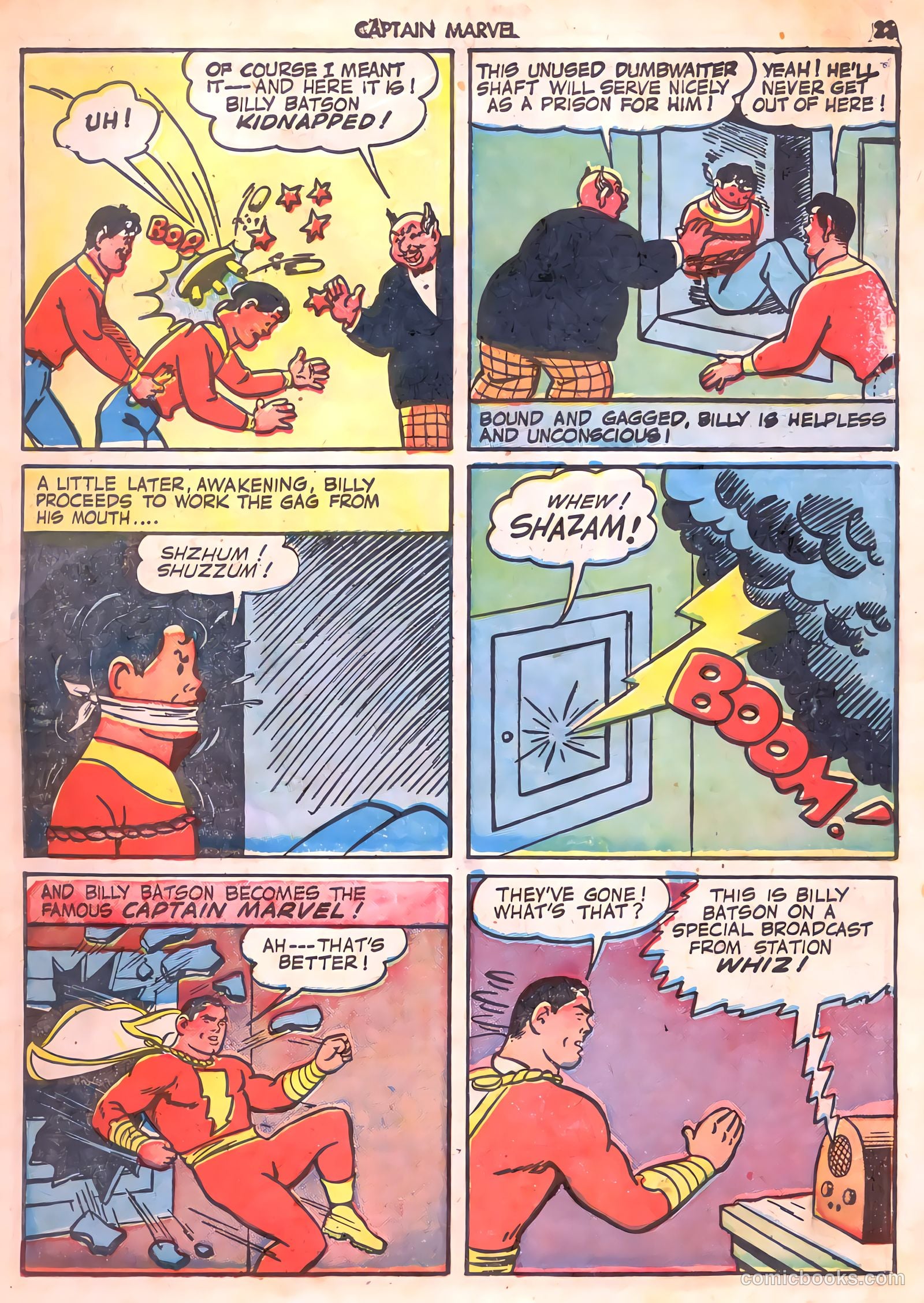 Captain Marvel Adventures #23 — page 23 of 68