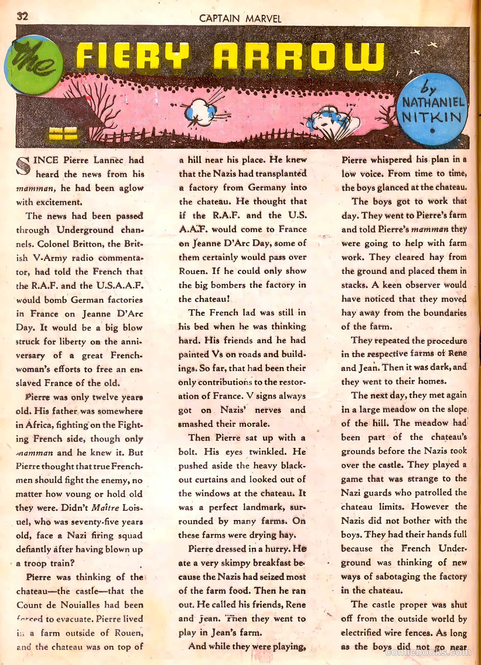 Captain Marvel Adventures #23 — page 32 of 68