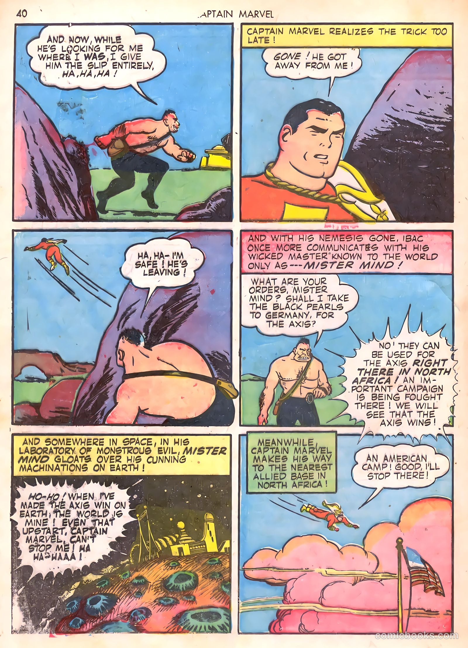 Captain Marvel Adventures #23 — page 40 of 68