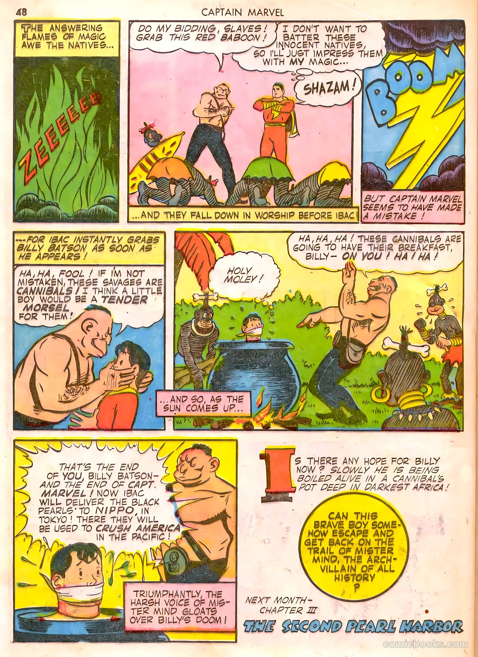Captain Marvel Adventures #23 — page 48 of 68