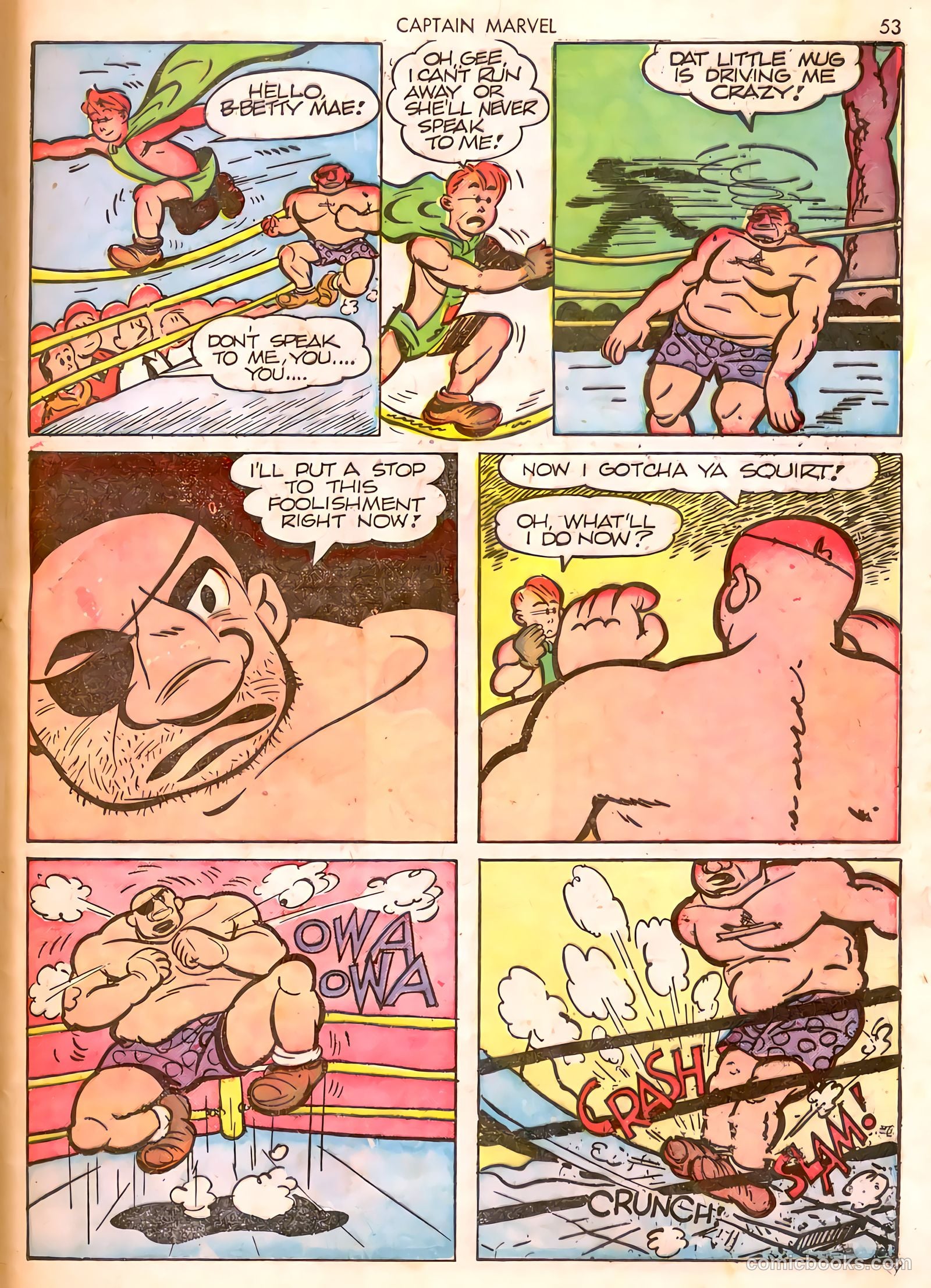 Captain Marvel Adventures #23 — page 53 of 68