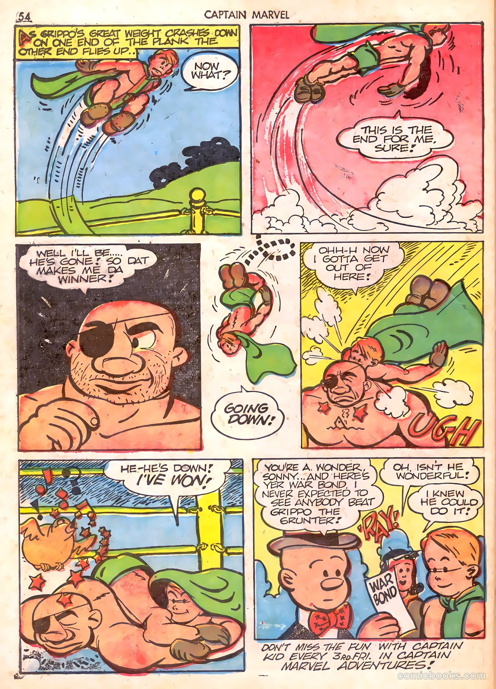 Captain Marvel Adventures #23 — page 54 of 68