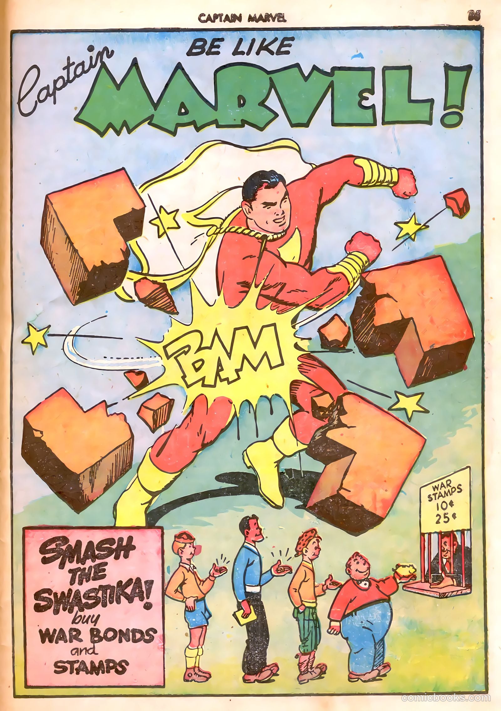 Captain Marvel Adventures #23 — page 55 of 68