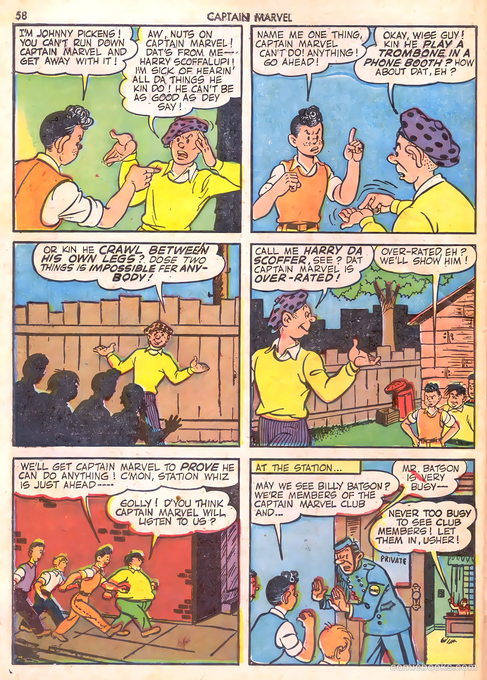 Captain Marvel Adventures #23 — page 58 of 68