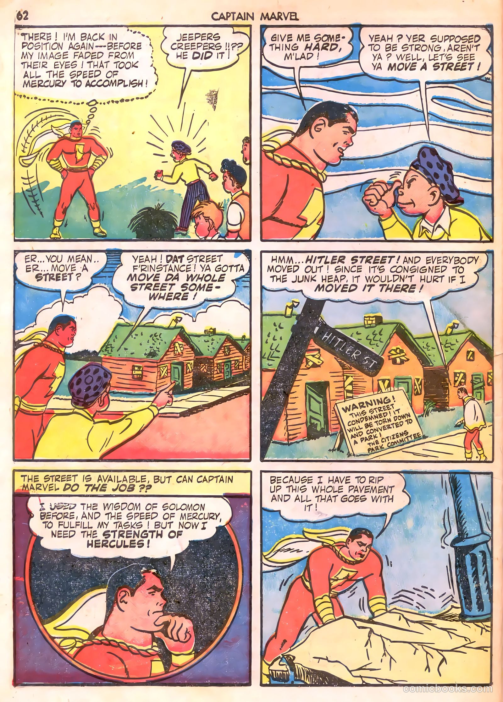 Captain Marvel Adventures #23 — page 62 of 68