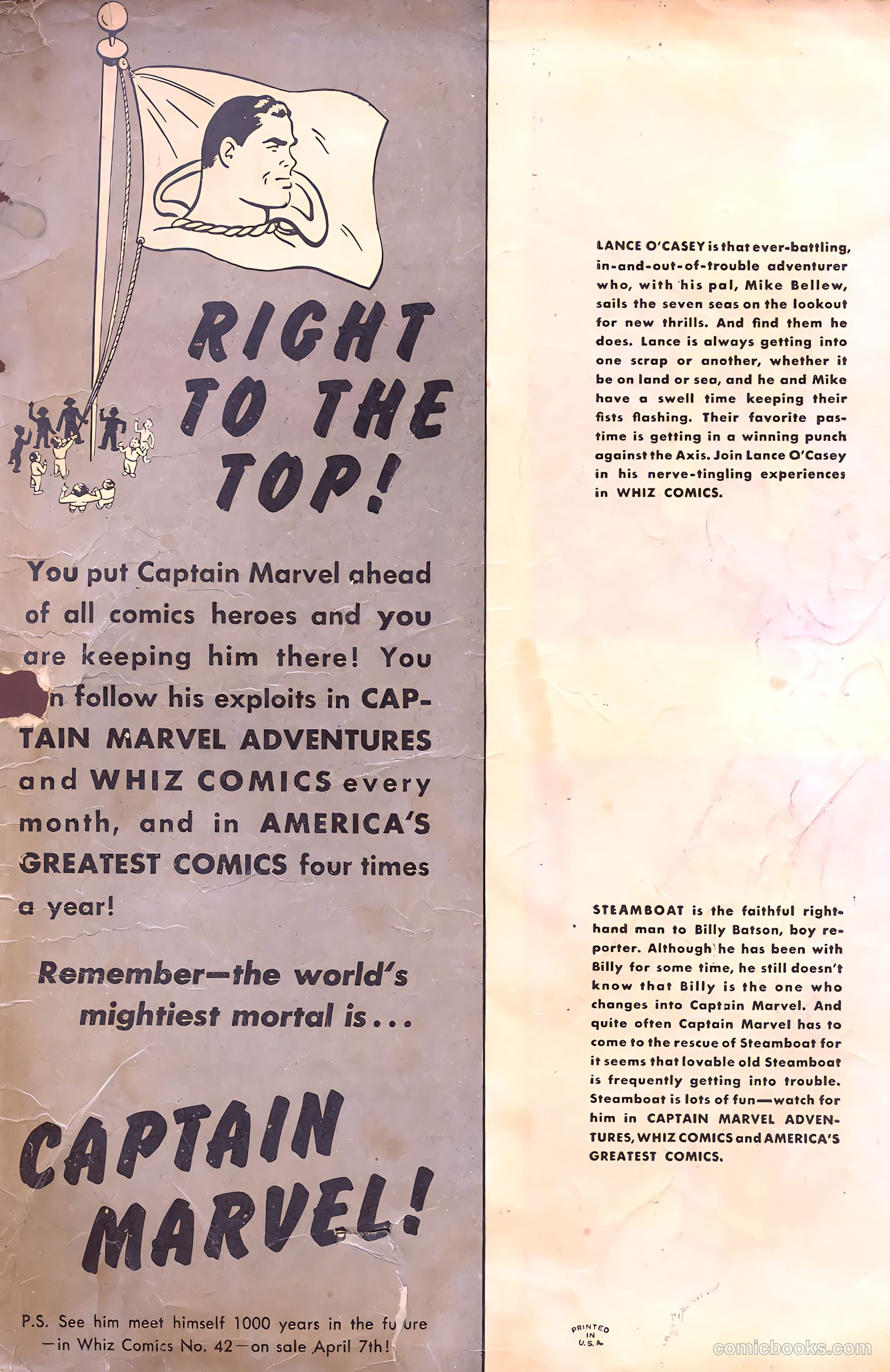 Captain Marvel Adventures #23 — page 67 of 68
